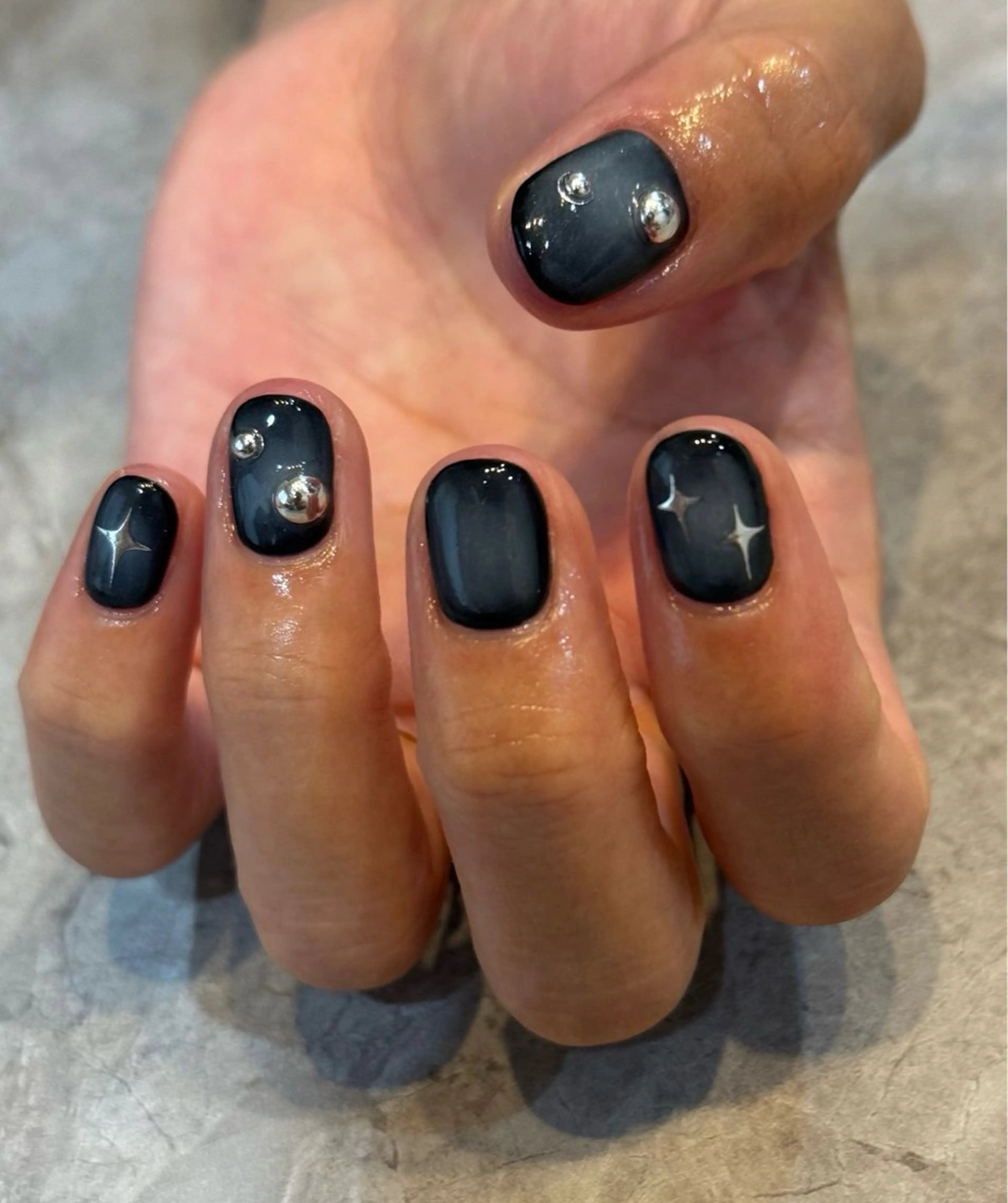 ネイル チークネイル ハンドネイル Blé nailのネイルデザイン