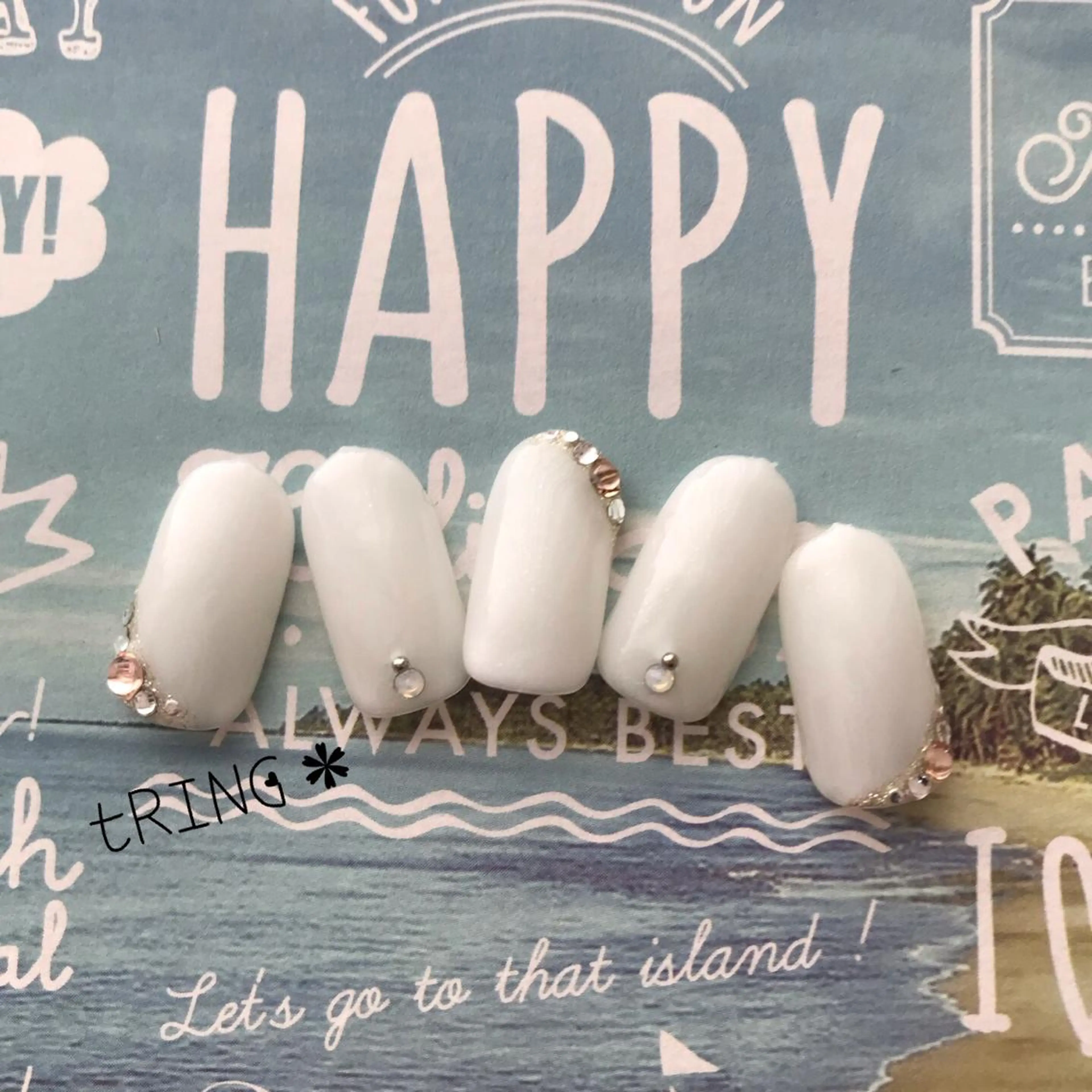 ネイル tRING＊ しいの木台のネイルデザイン