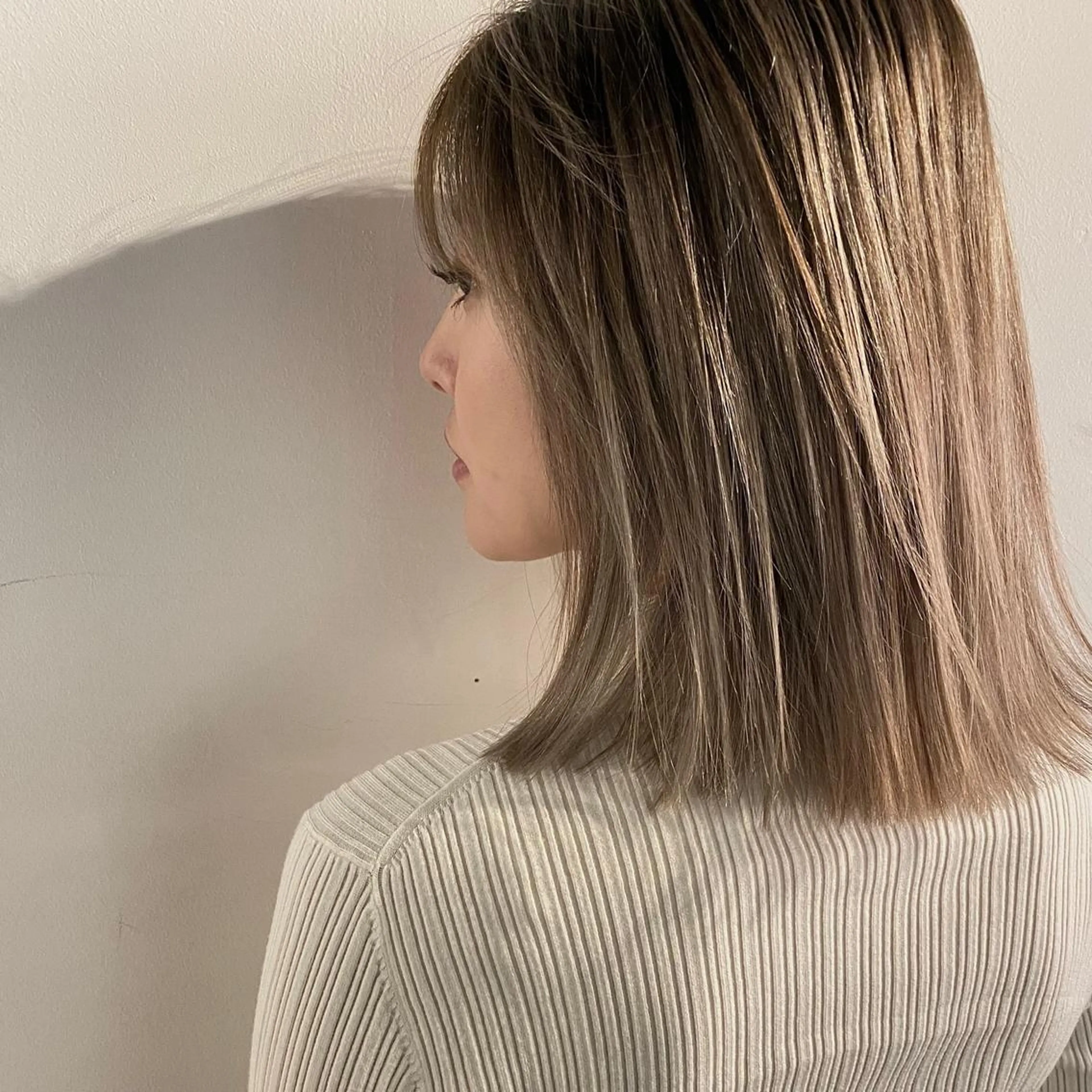 ミディアム ✨韓国/外国人風✨ 江原巧のヘアスタイル