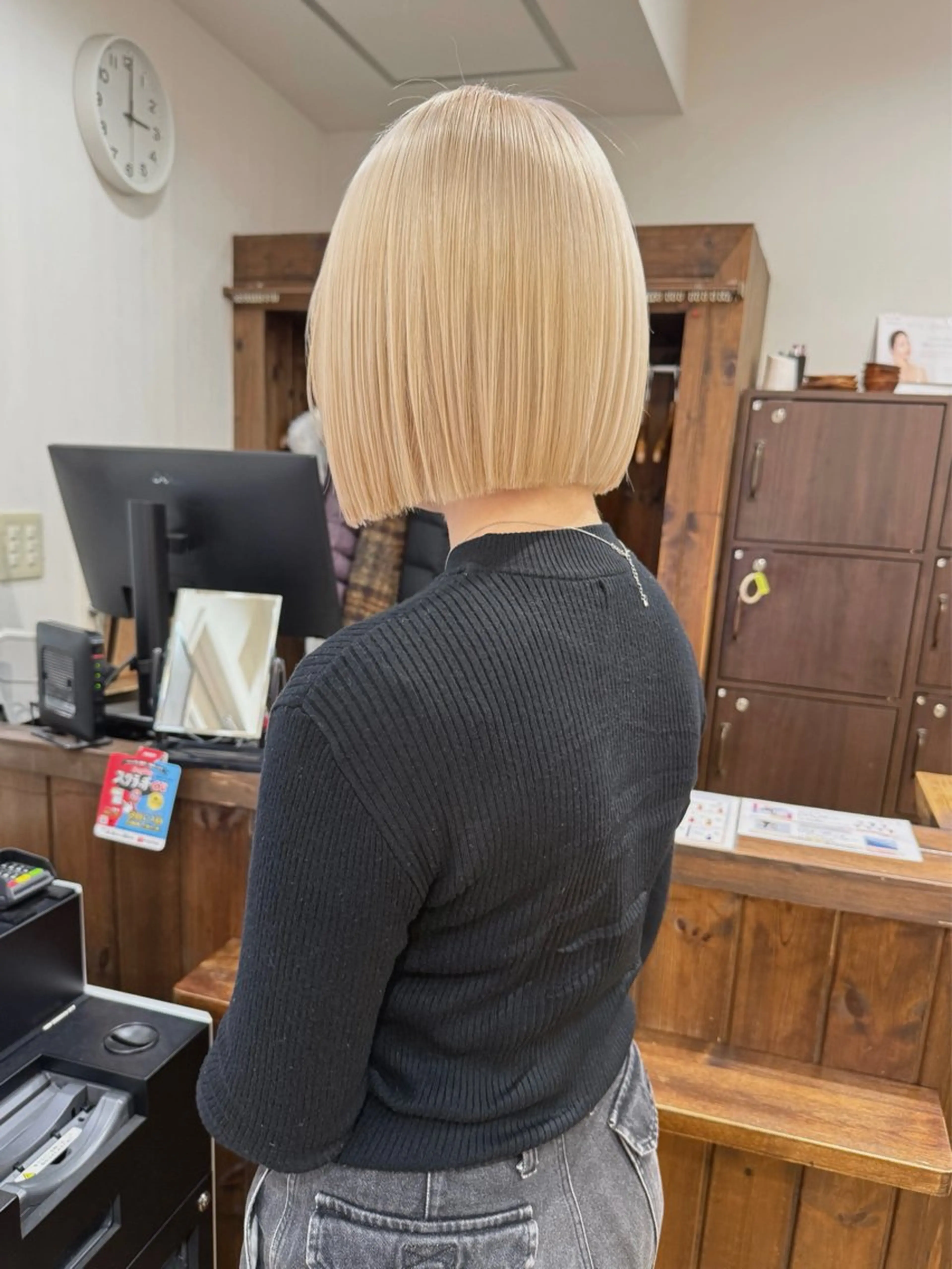 ショート カラー ヘアアレンジ ブリーチ ヘアカラー 💖メンズモデル 募集/晴香💖のヘアスタイル