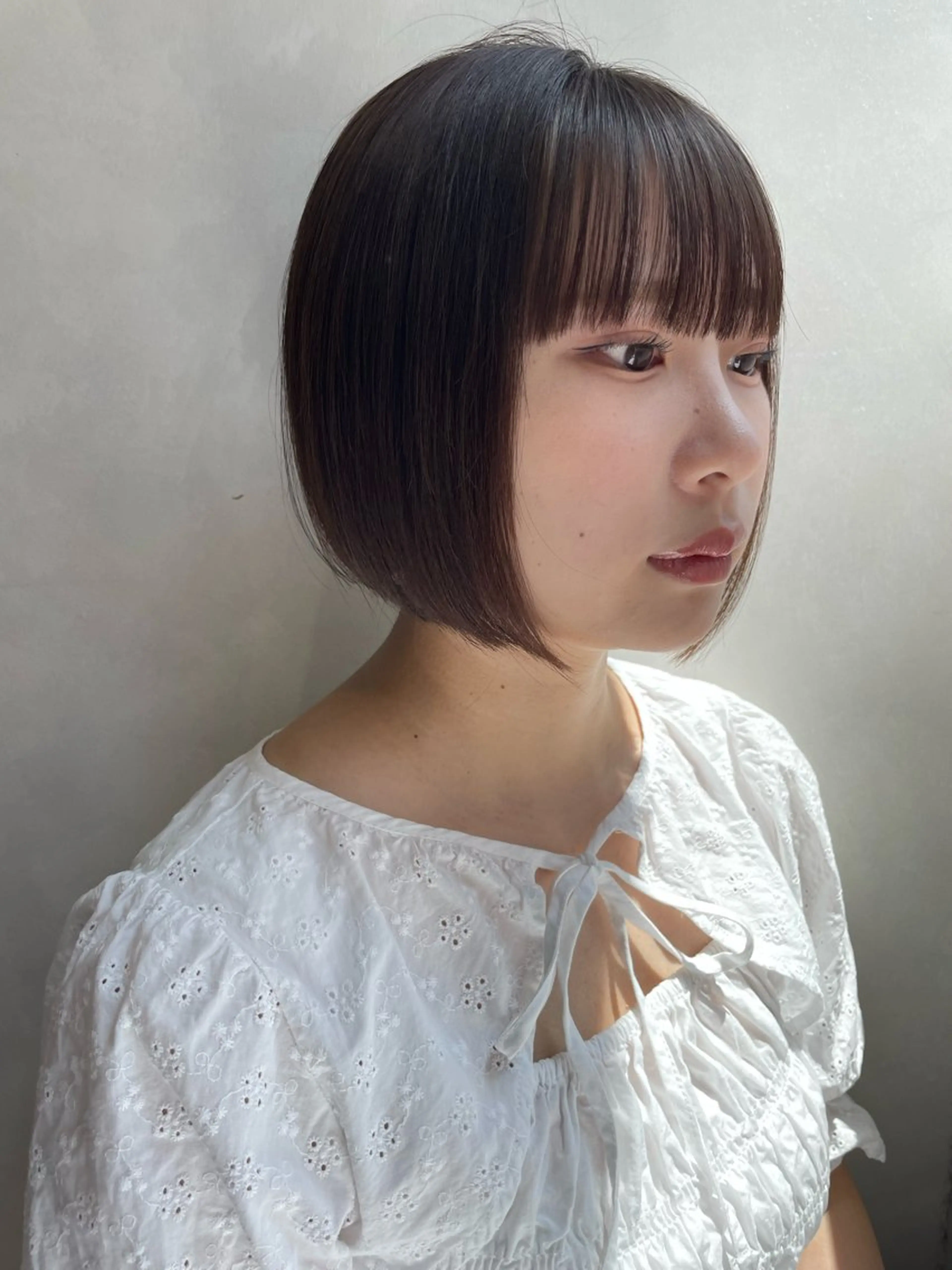 髪質改善jewelbox 〜私のトリートメント〜 東梅田店所属・髪質改善/ボブ/梅田 runa_ニュアンスのヘアスタイル