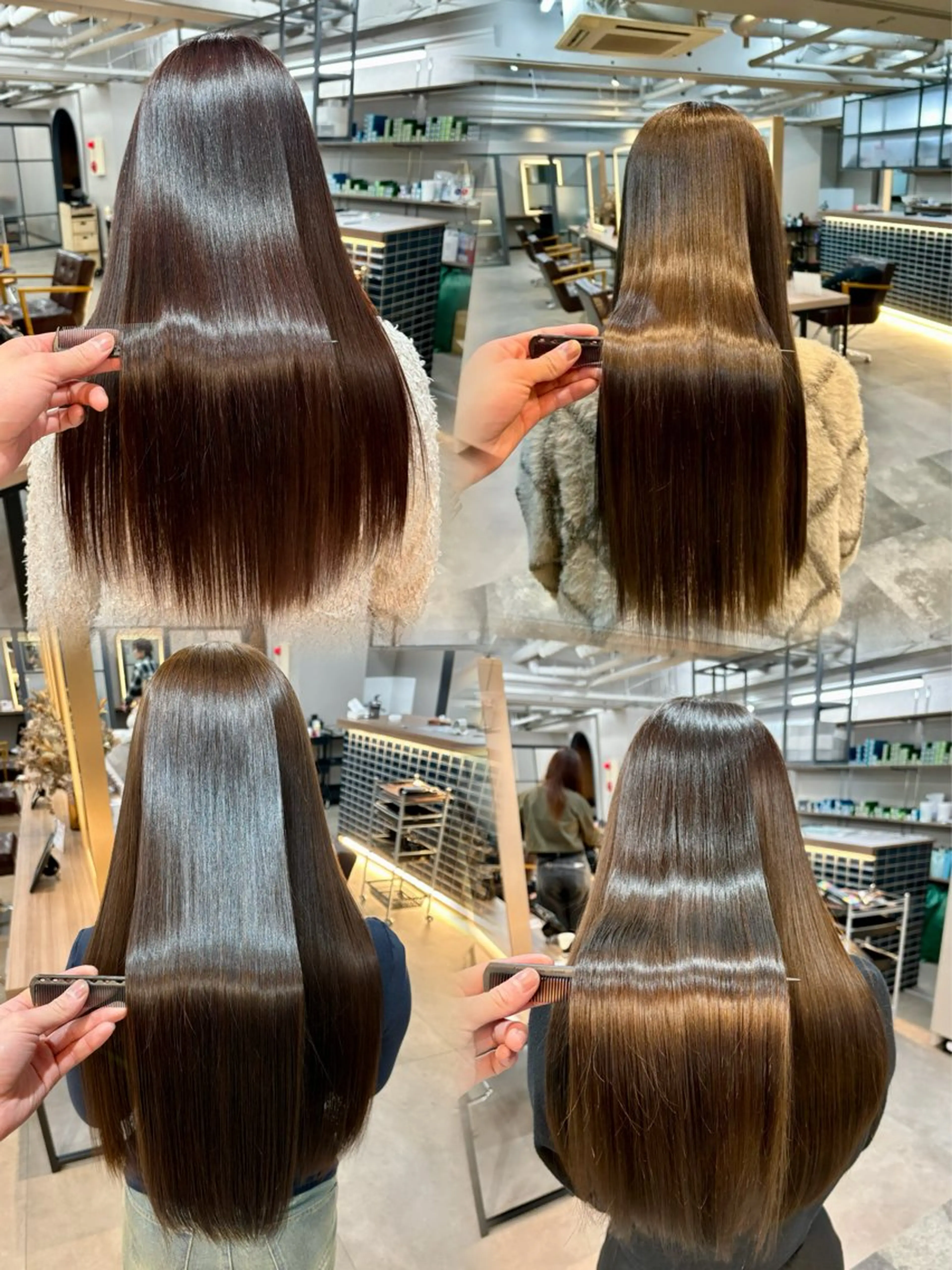 ロング 髪質改善 トリートメント トリートメント 💎艶髪／美髪特化 世麗💎のヘアスタイル