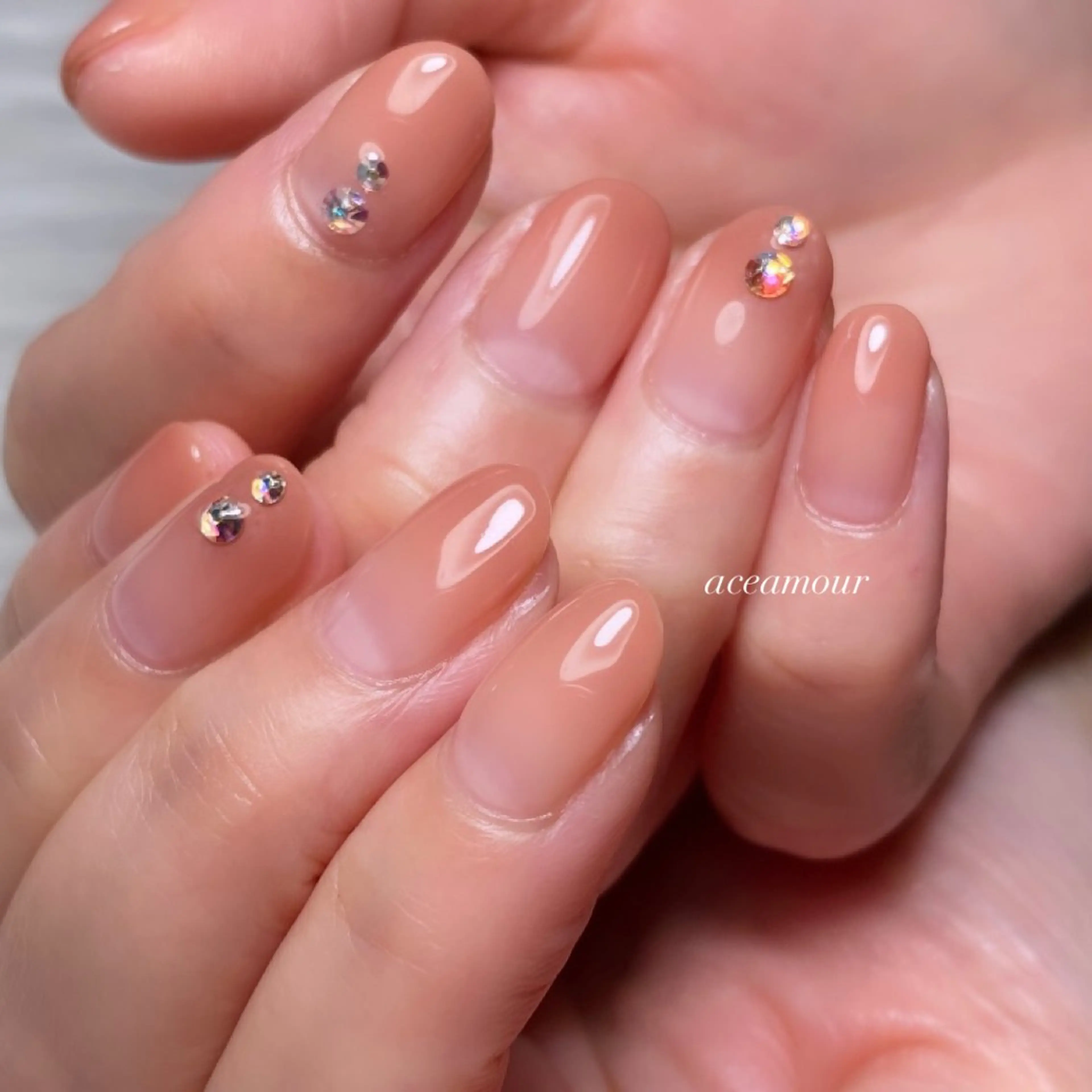 ネイル ネイル/耳つぼ /新ホワイトニングのネイルデザイン