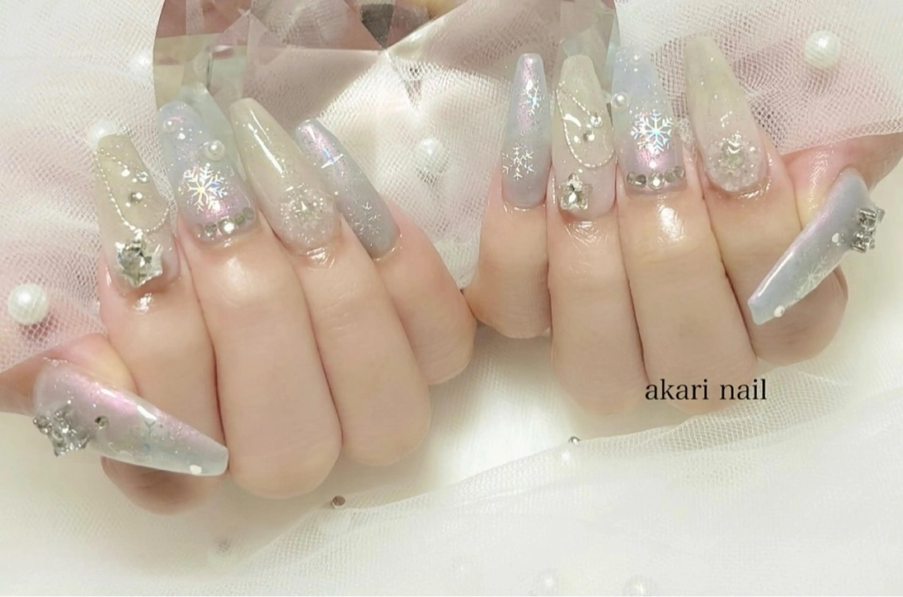 ネイル ハンドネイル AKARI nail💅のネイルデザイン