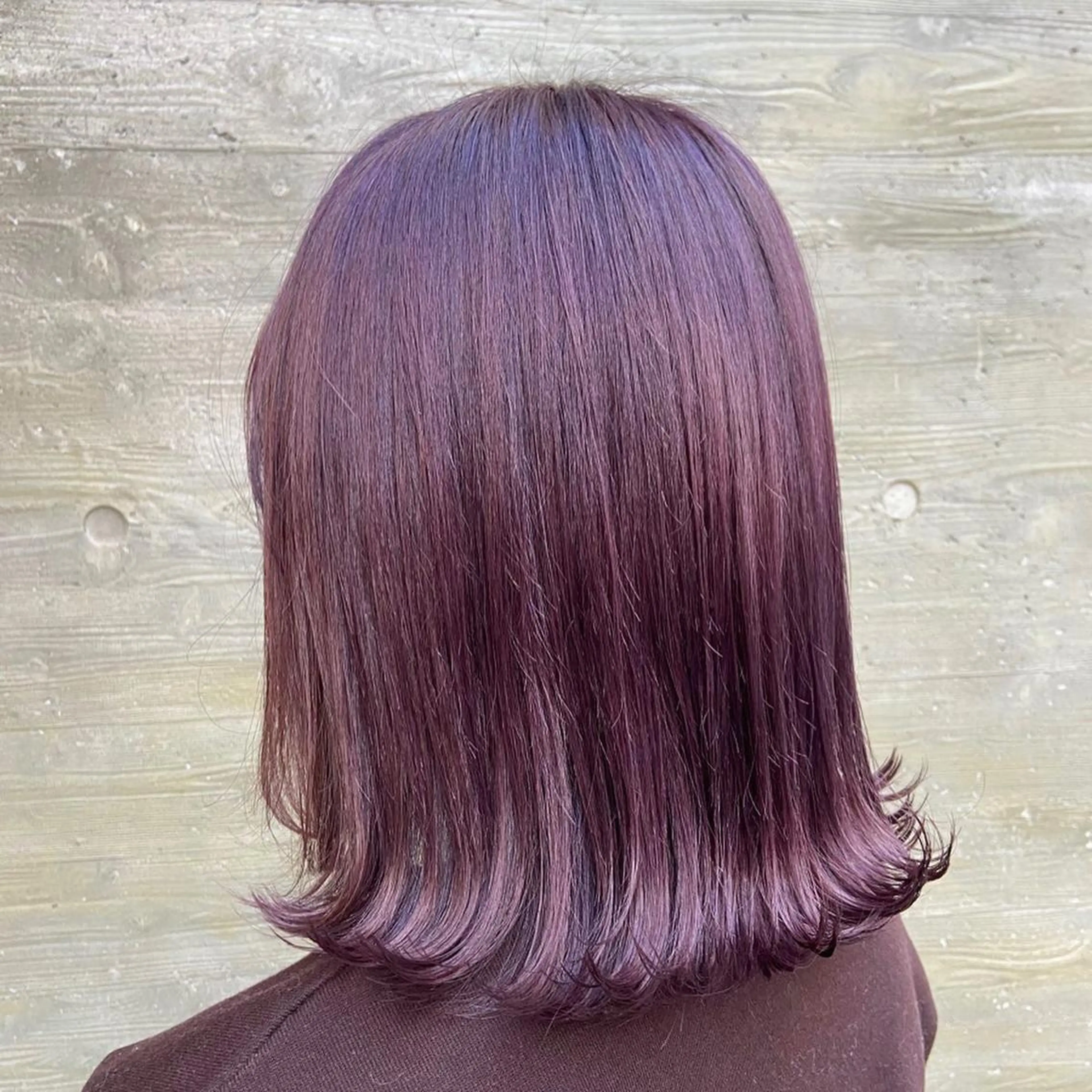 ミディアム カラー ピンクカラー 暗髪/艶髪/Ono .のヘアスタイル