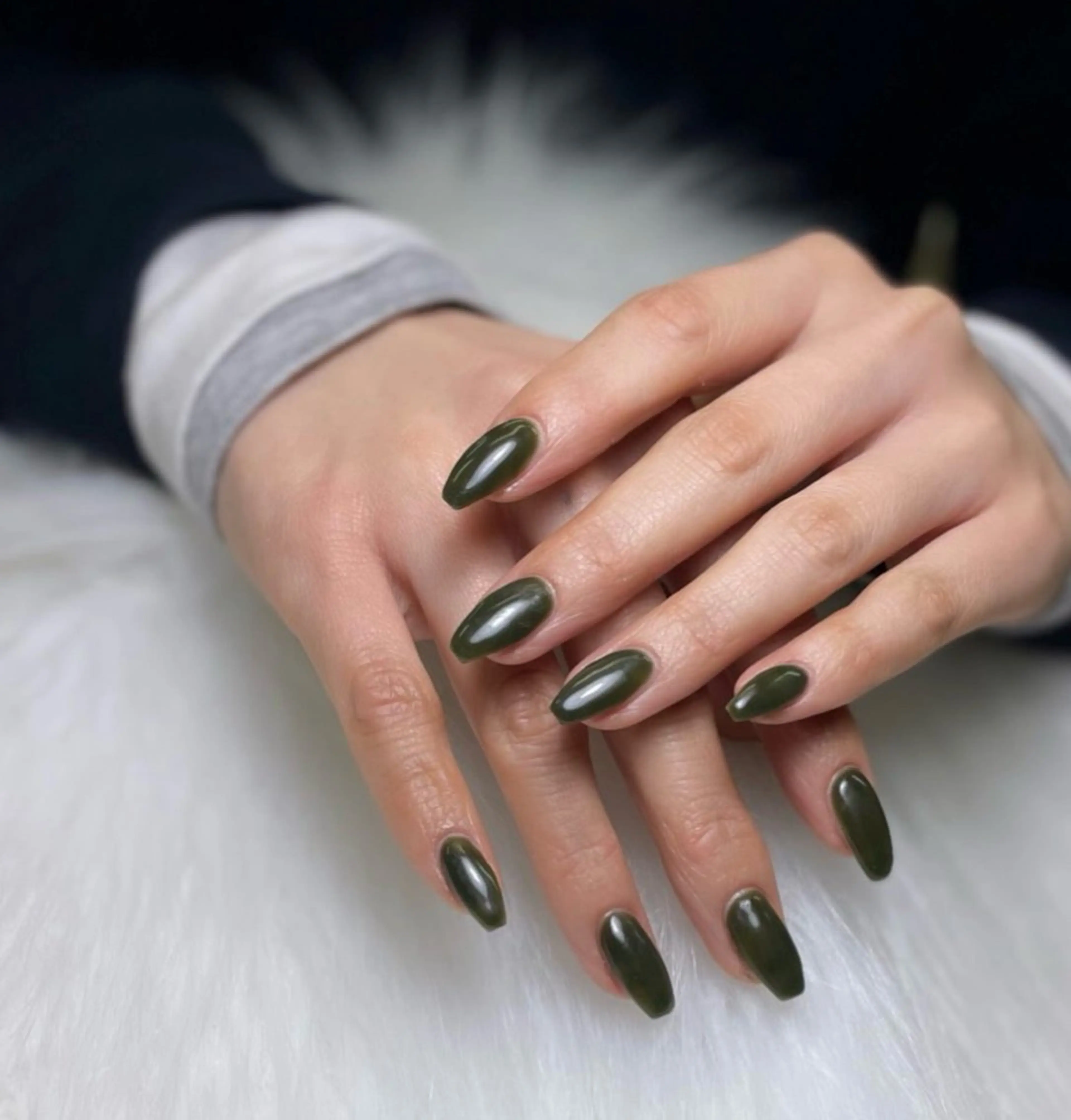 ワンカラーorラメグラデーションorマグネットの写真