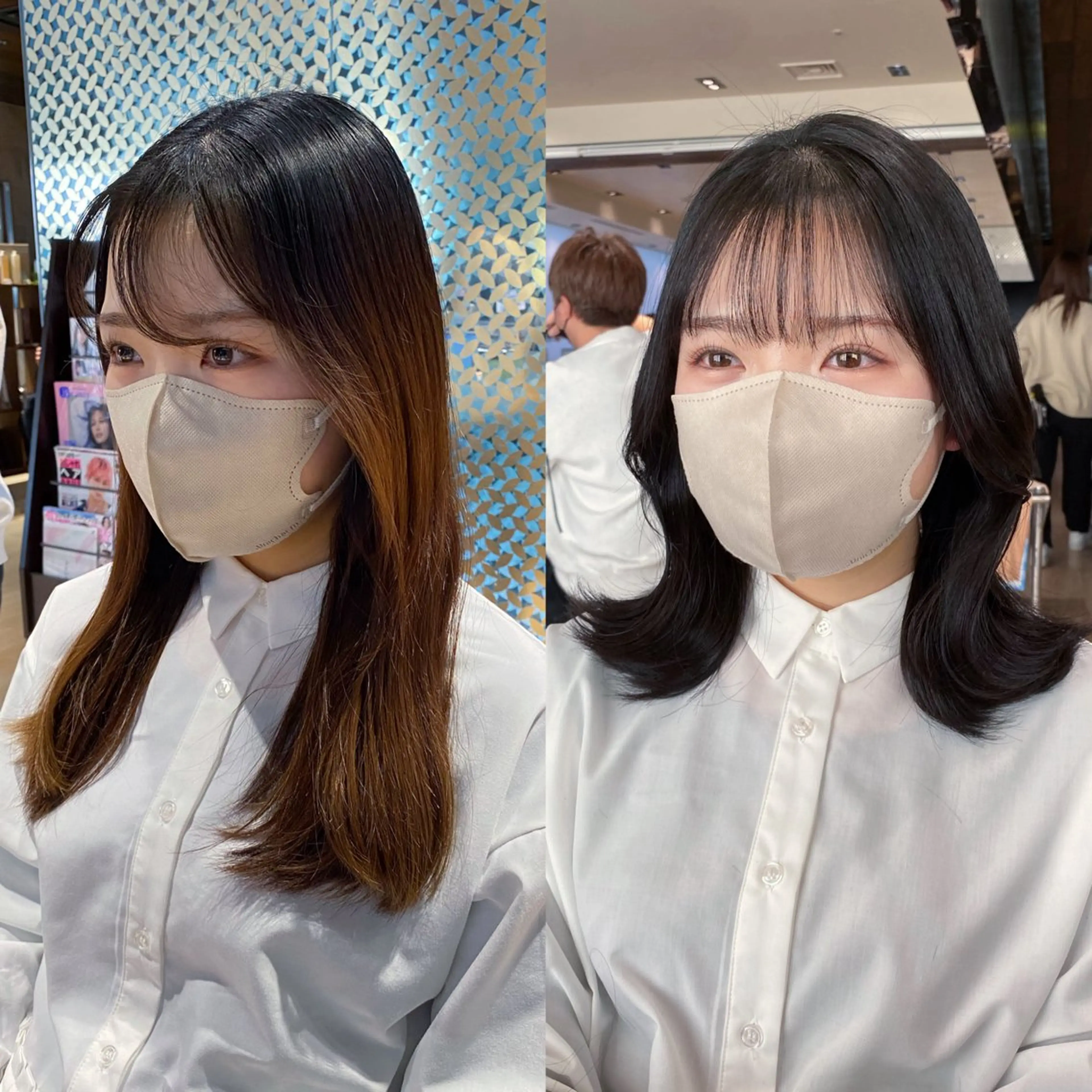 ミディアム カラー 透明感カラー カット ヘアカラー トリートメント 髙木美緒🌿 レイヤー/アレンジのヘアスタイル