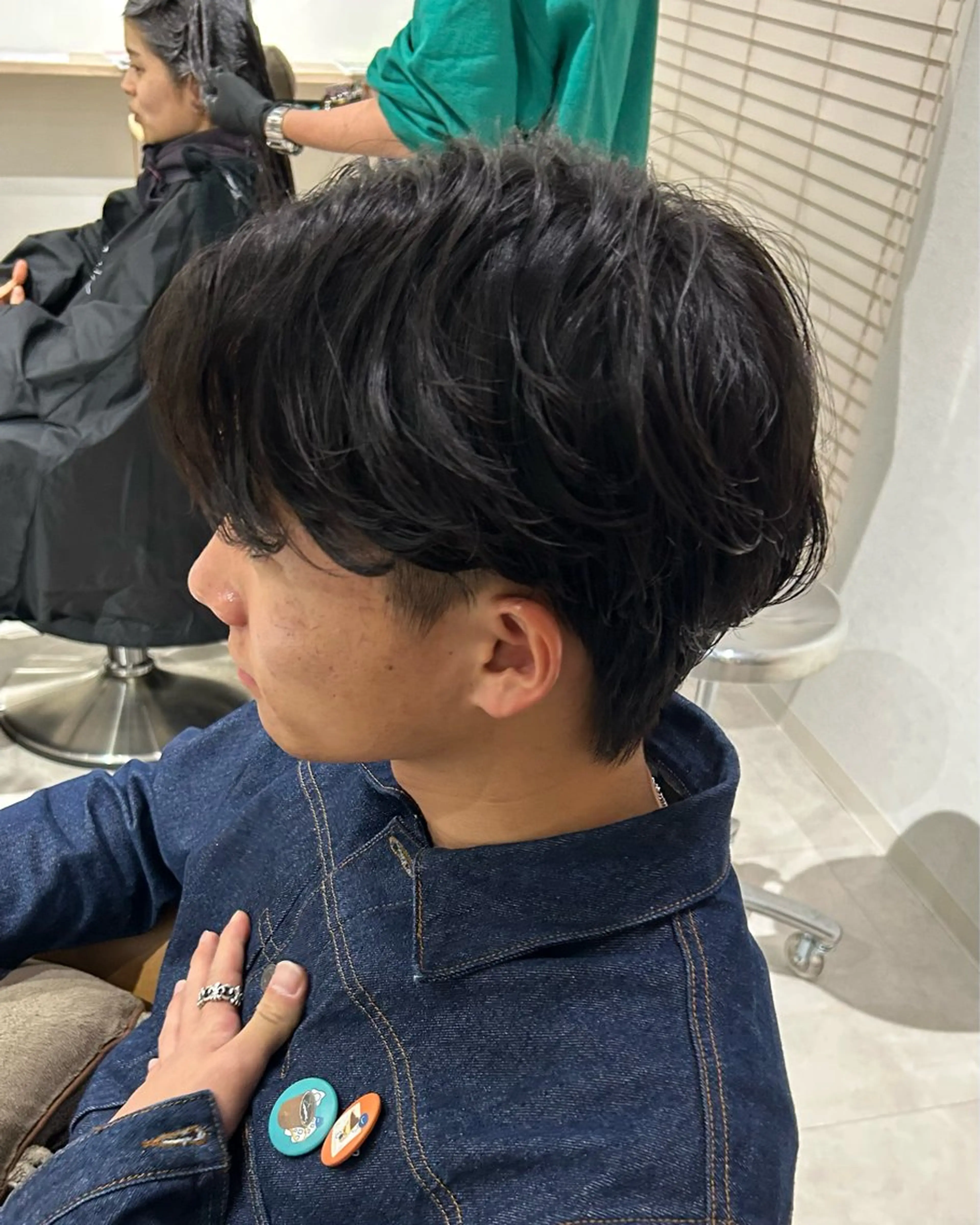 【🦊新規限定🦊】メンズカット+パーマ+CMCトリートメント🌟の写真