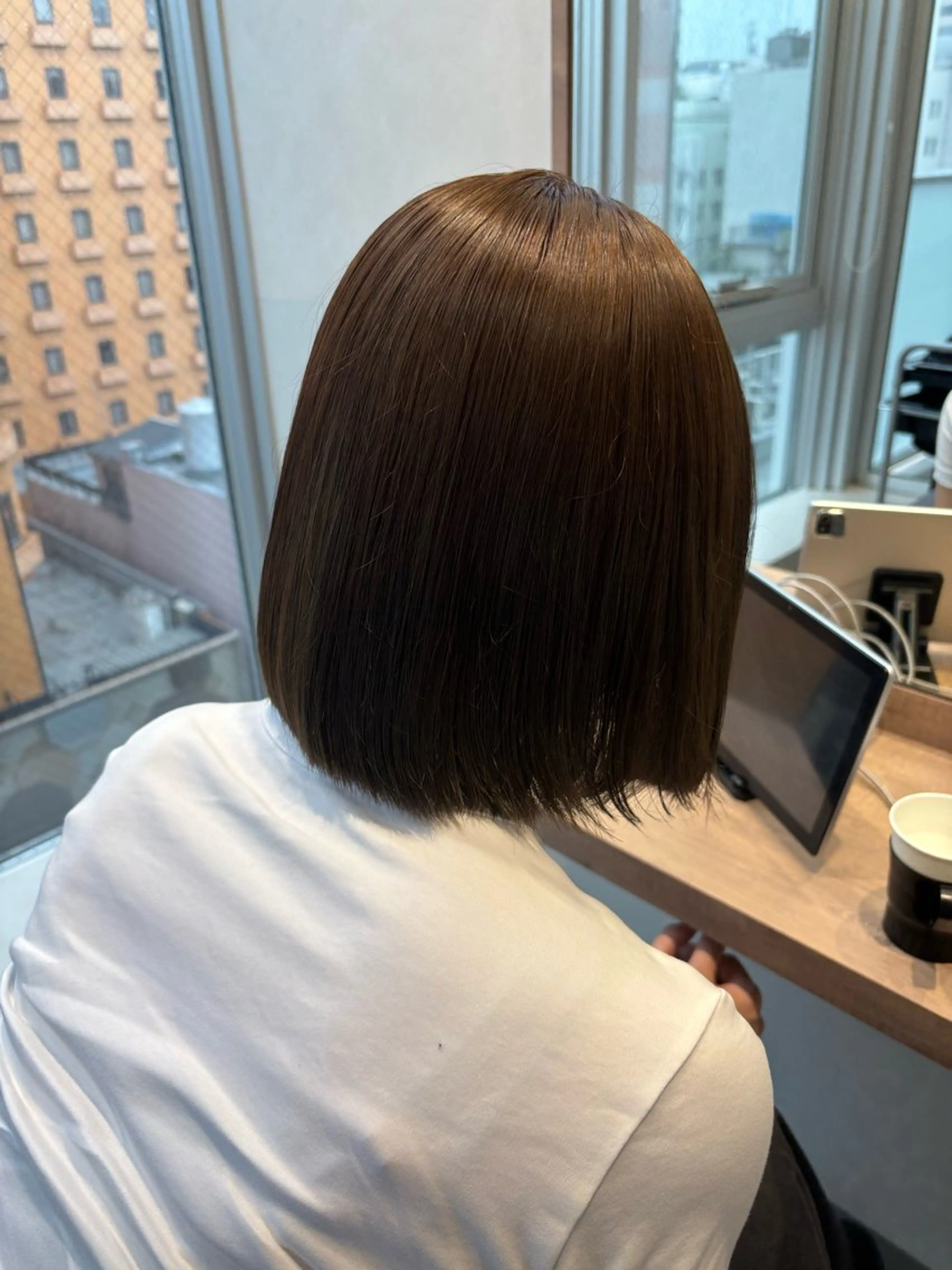 ロング ヘアカラー 吉澤 愛心のヘアスタイル