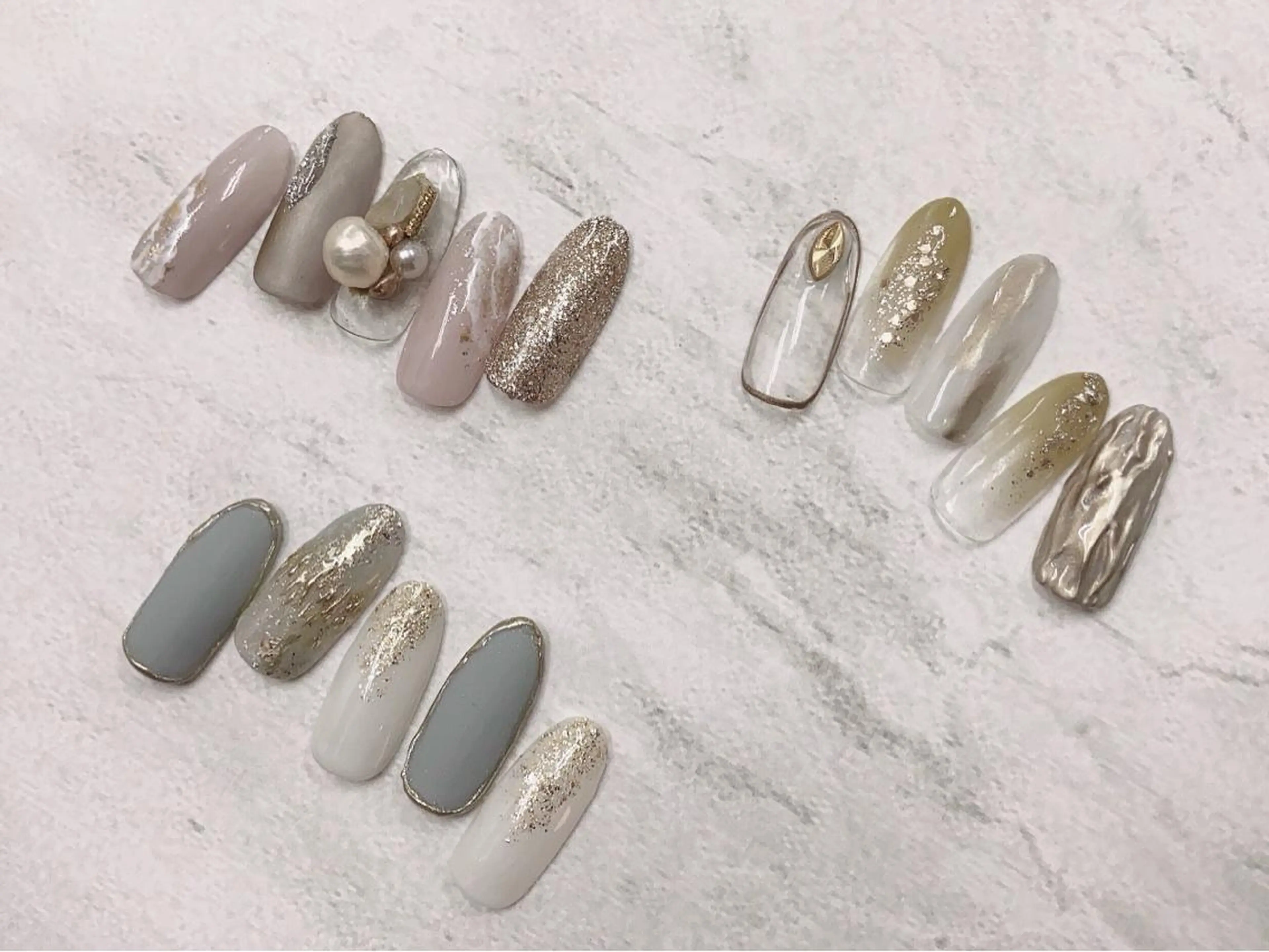 ネイル ハンドネイル écle nail&eyeのネイルデザイン