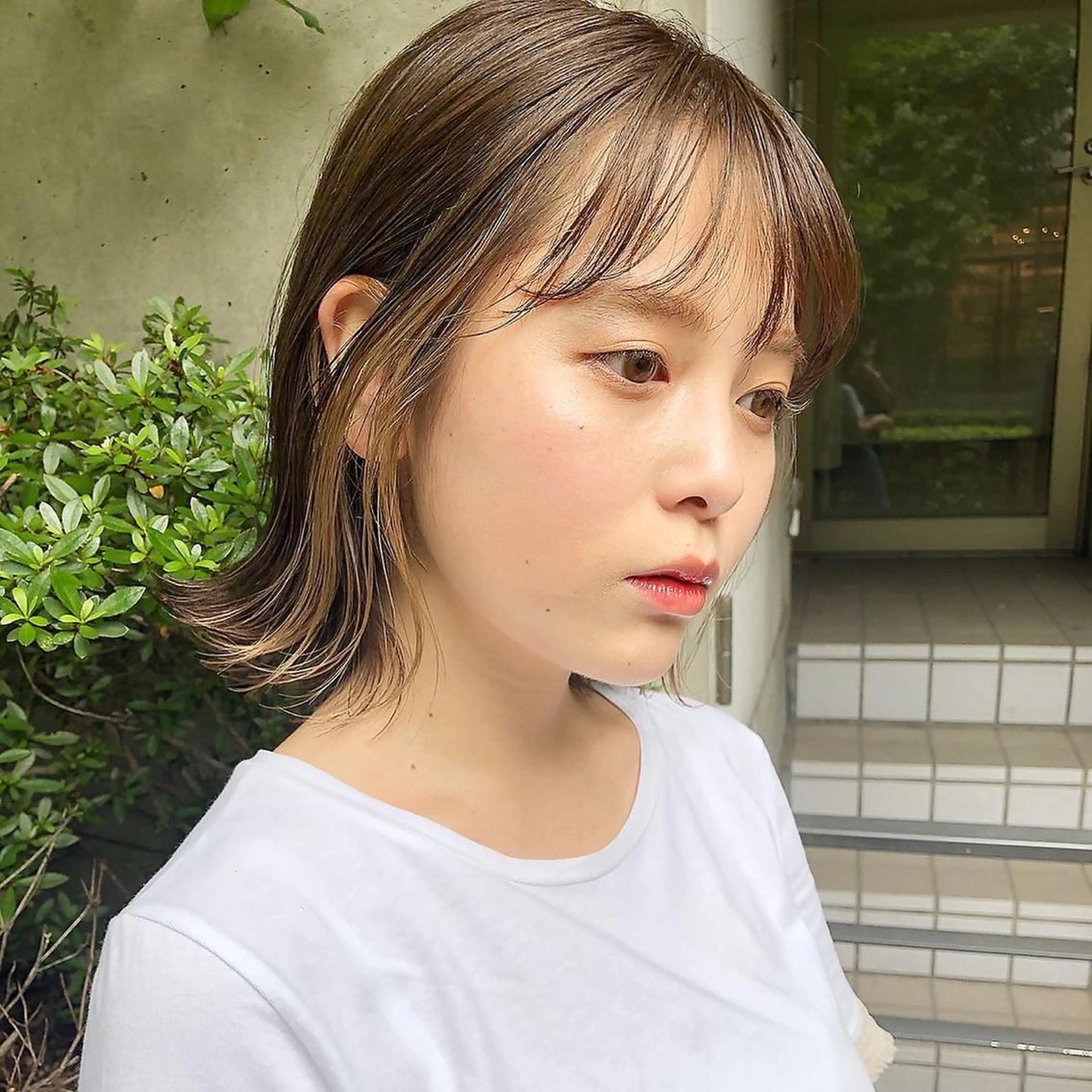 ショート ショートヘア カット ヘアカラー 河原 亮のヘアスタイル