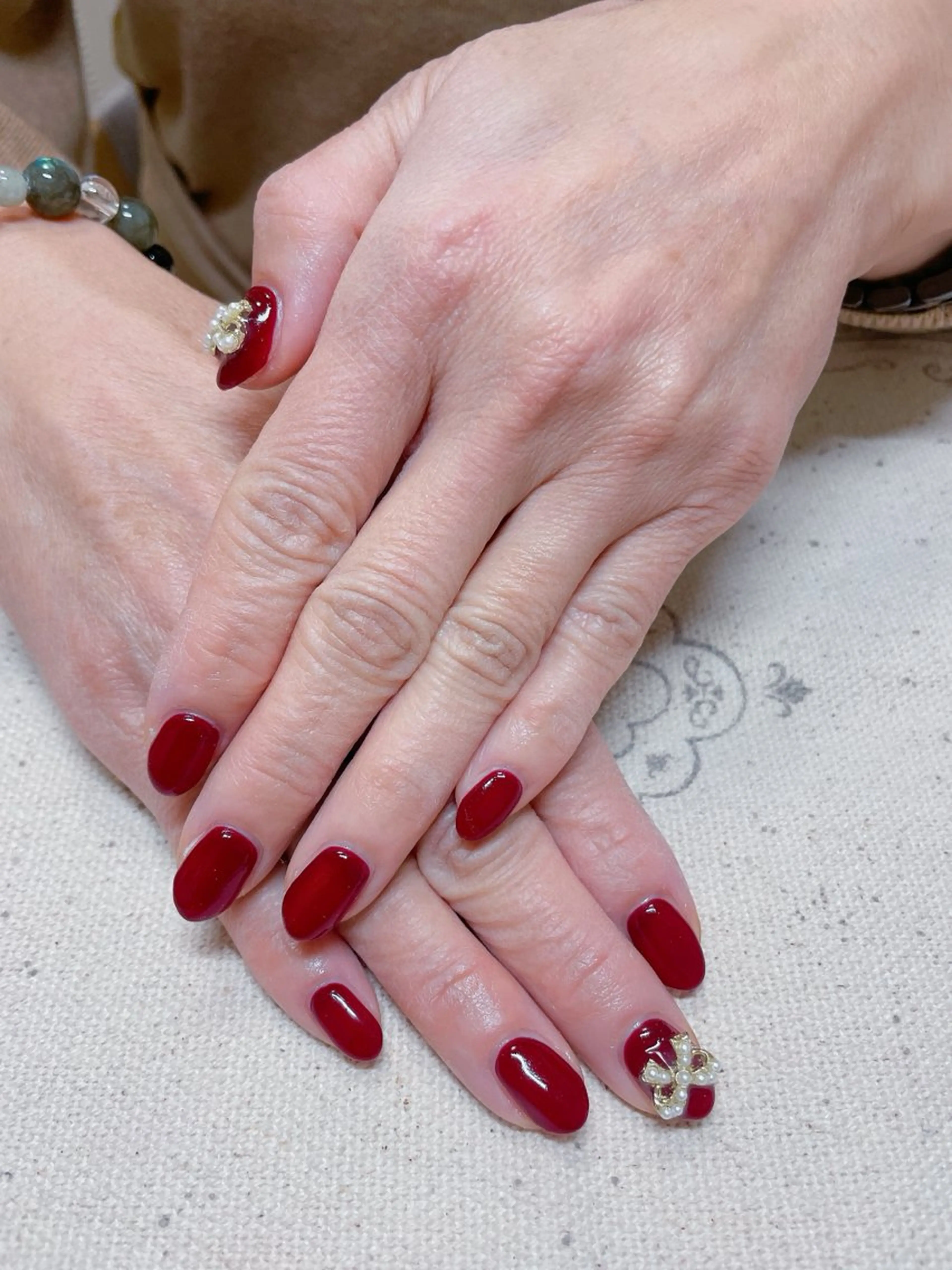 ネイル ストーンネイル ゆ か_Nails💫のネイルデザイン