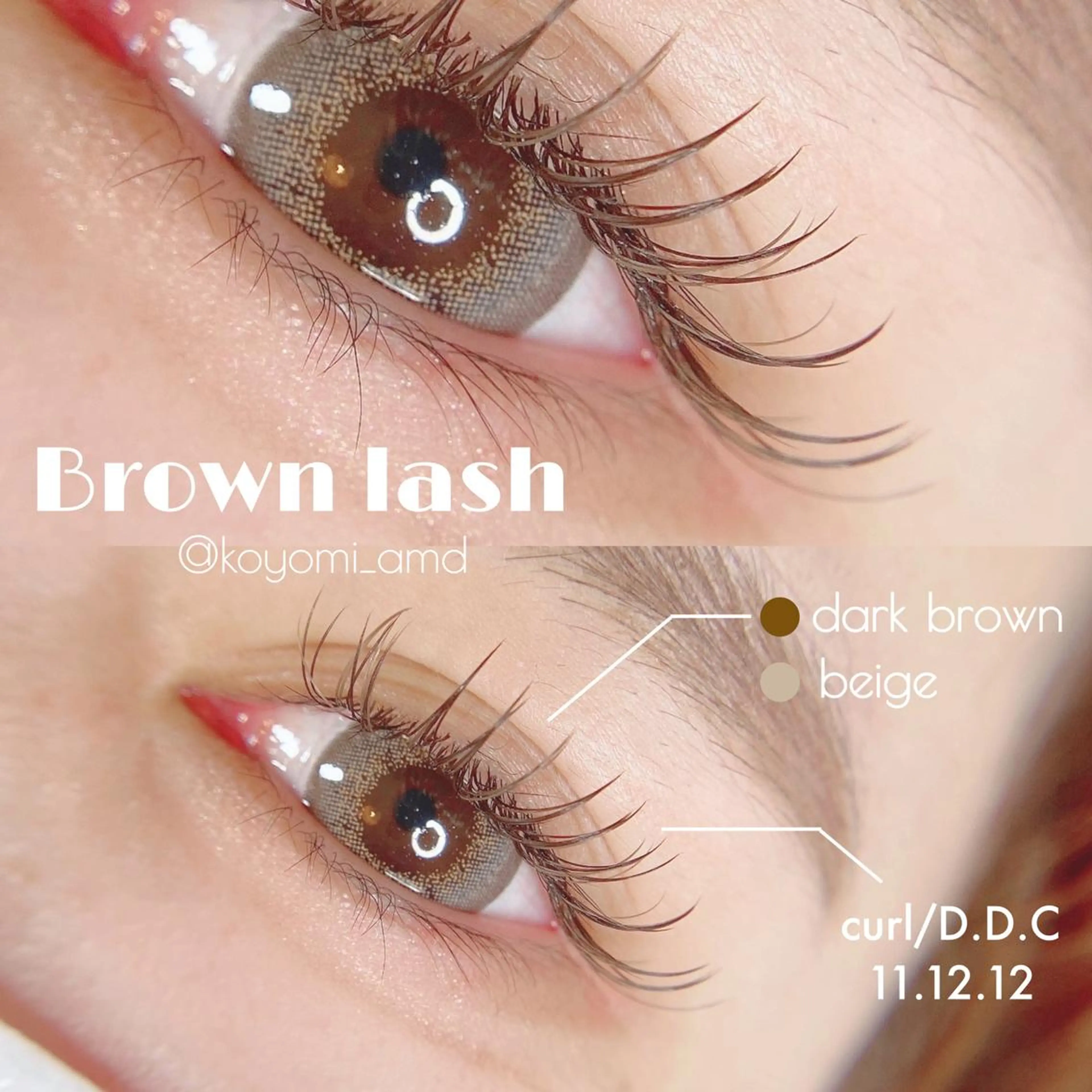 マツエク・マツパ eyelash eyebrow salon  joie365所属・joie365 koyomiのマツエク・マツパデザイン