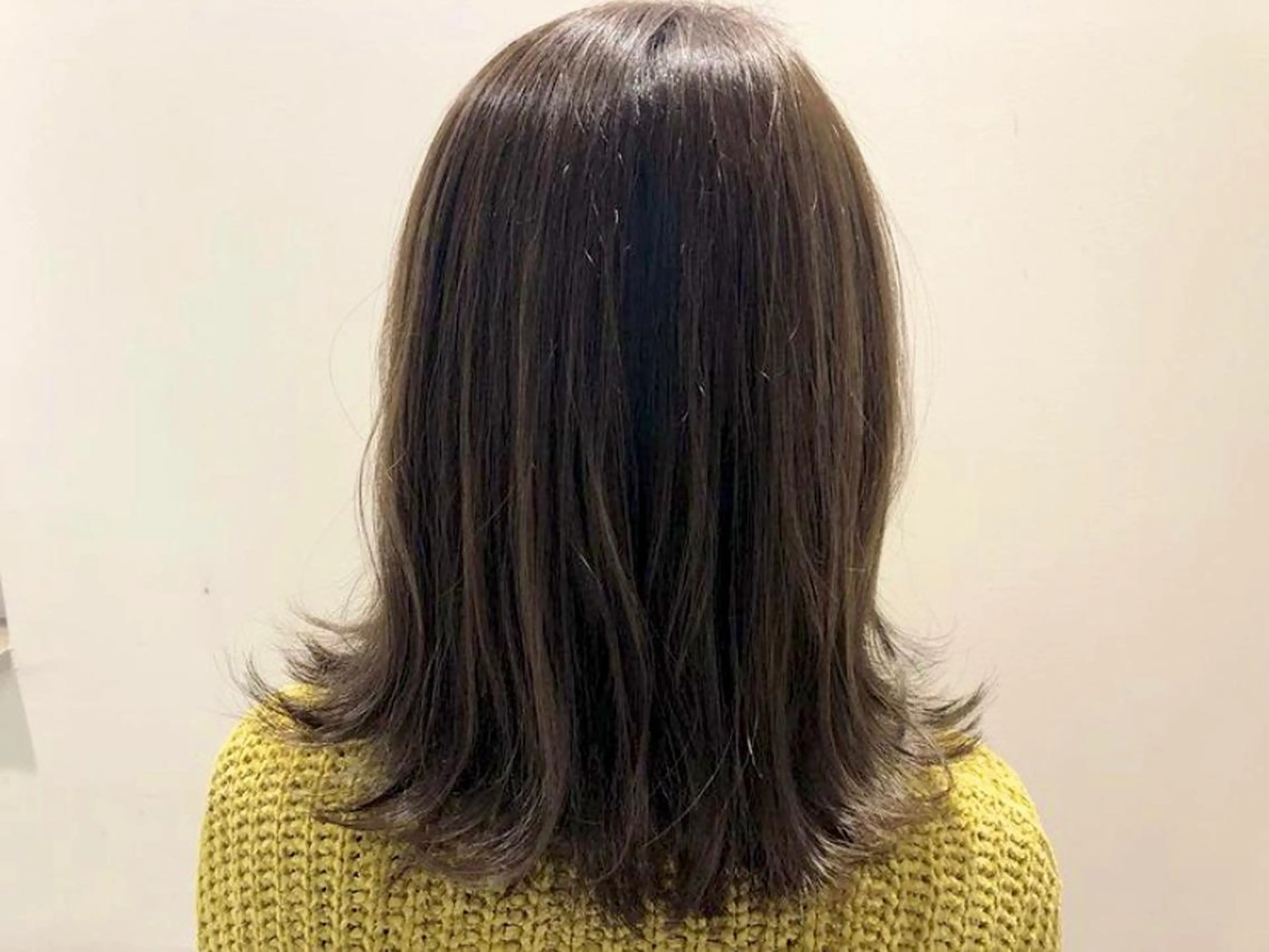 ミディアム カラー ハイライトカラー ハイライト トリートメント ヘアカラー 髪質改善/艶カラー 🎀ヘアアレンジ🎀のヘアスタイル