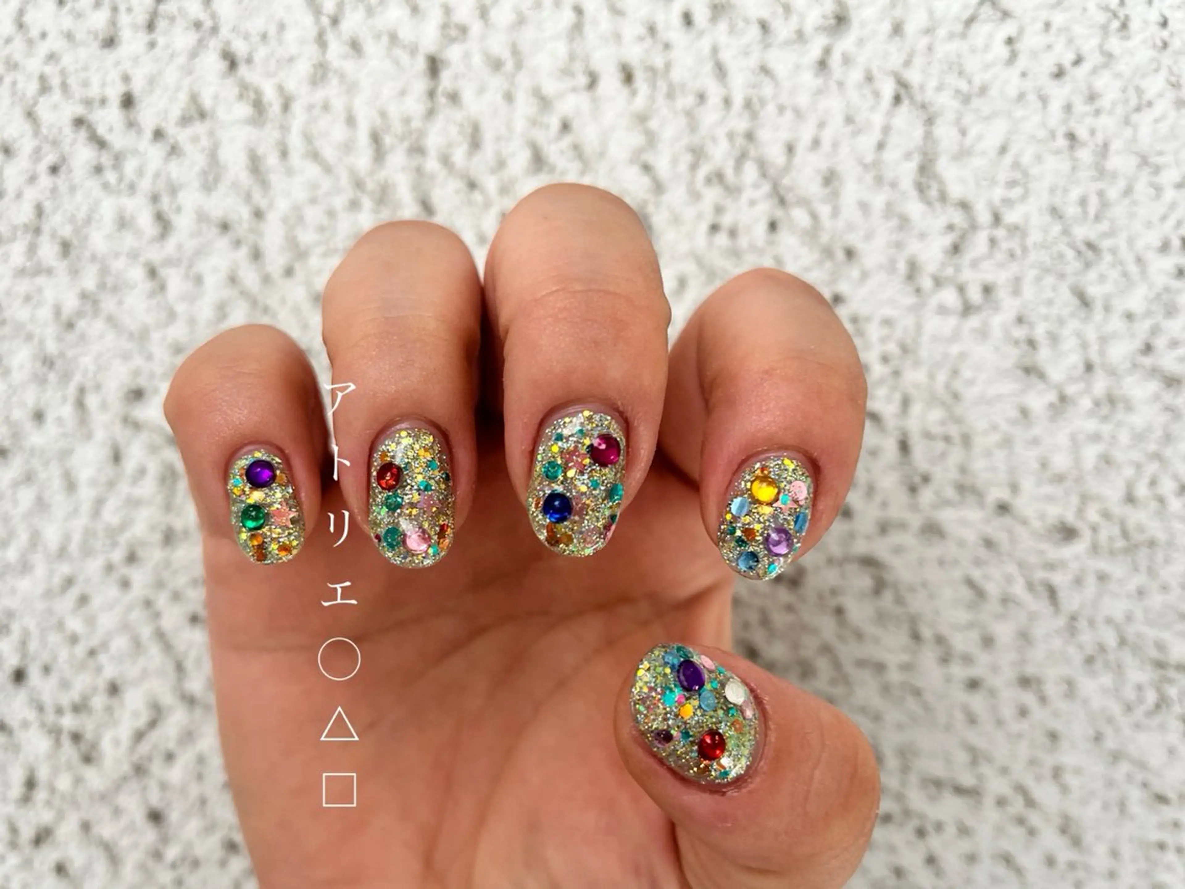 ネイル ハンドネイル アトリエ ○△□のネイルデザイン