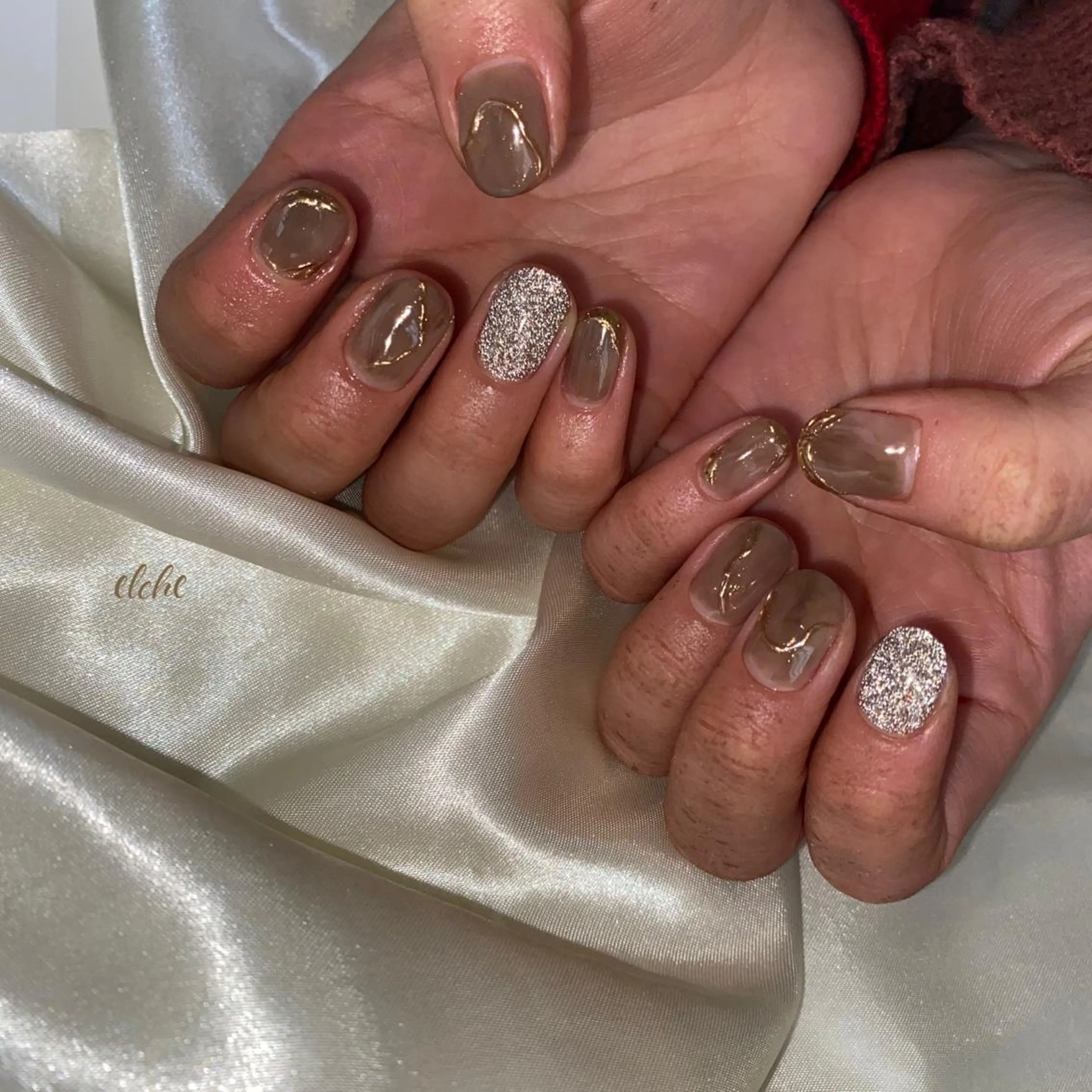 ネイル フラッシュネイル Rio 𓍼のネイルデザイン