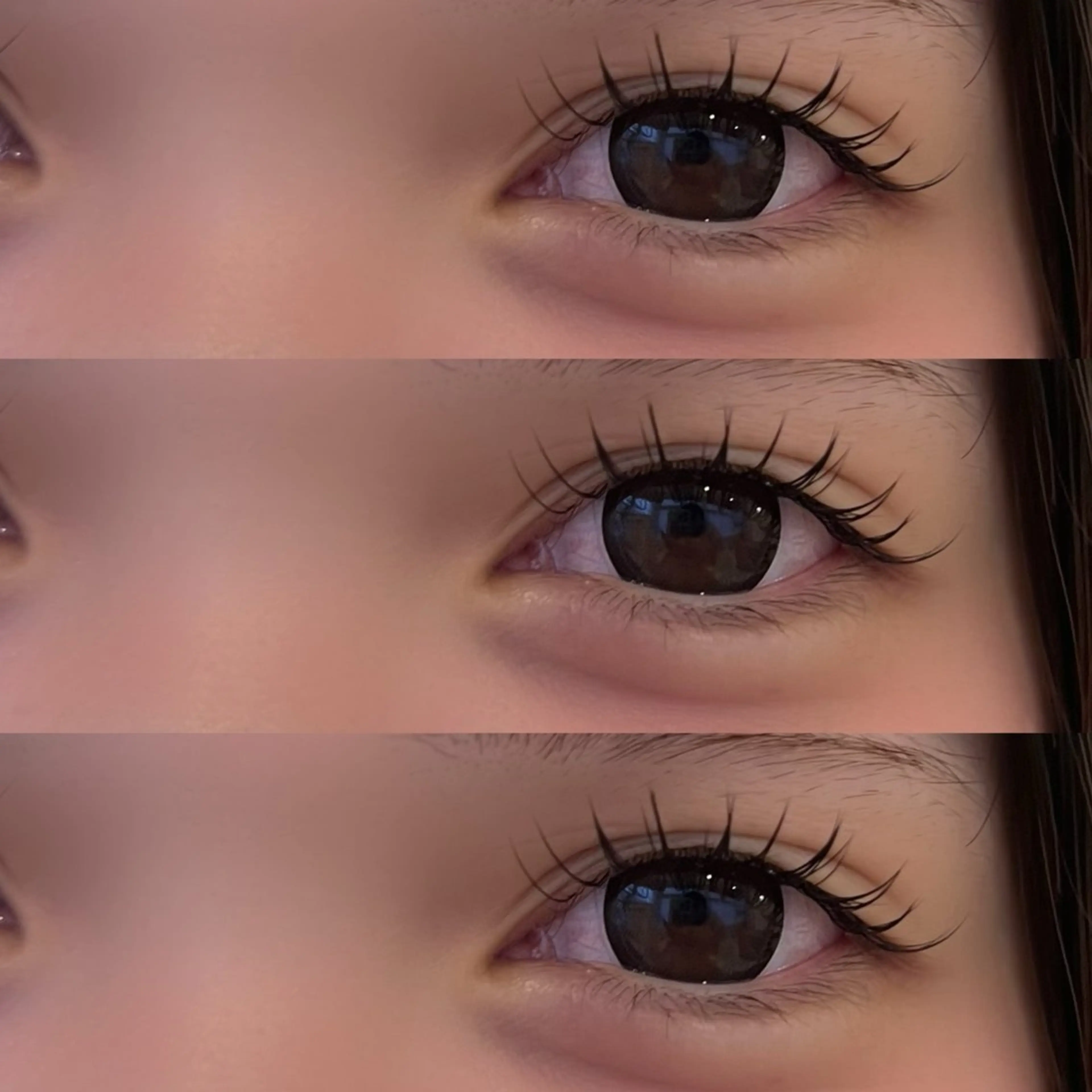マツエク・マツパ キュート フラットラッシュ sii eyelash  センター北所属・sii eyelashユマのマツエク・マツパデザイン