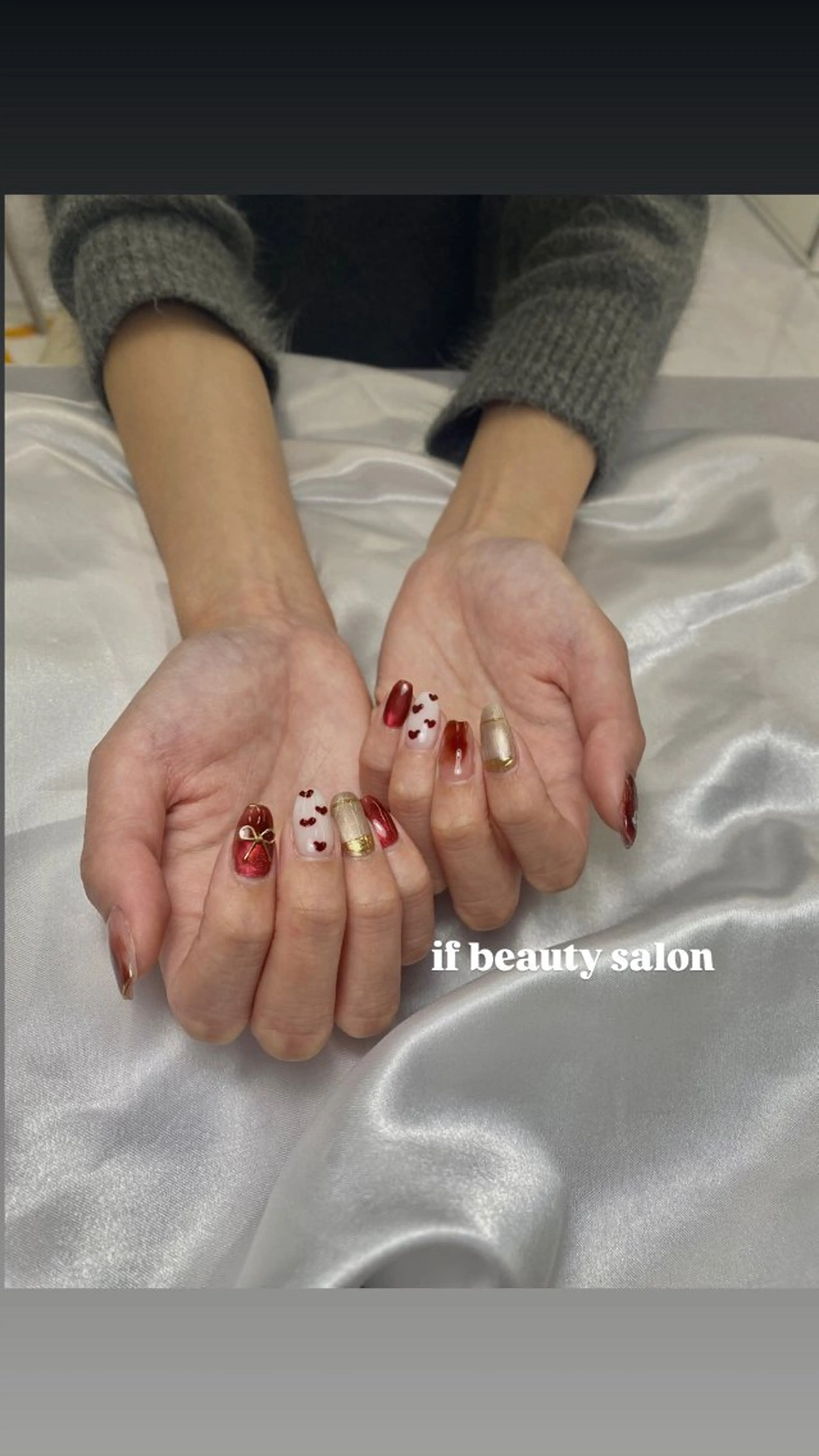 ネイル 持ち込み イフビューティ Yuimiのネイルデザイン