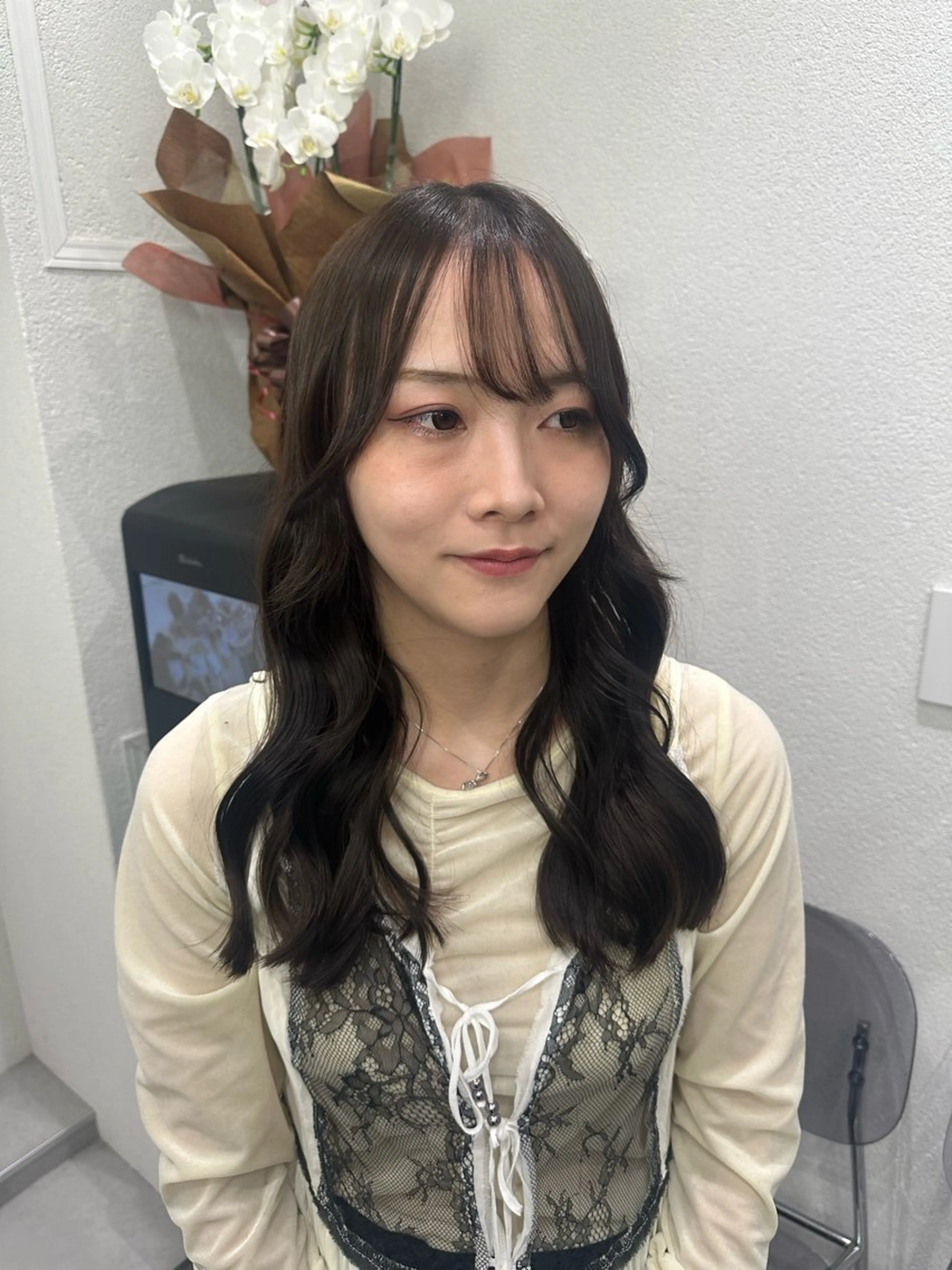 セミロング カラー 🪞個室サロン/韓国 艶髪/keito🪞のヘアスタイル