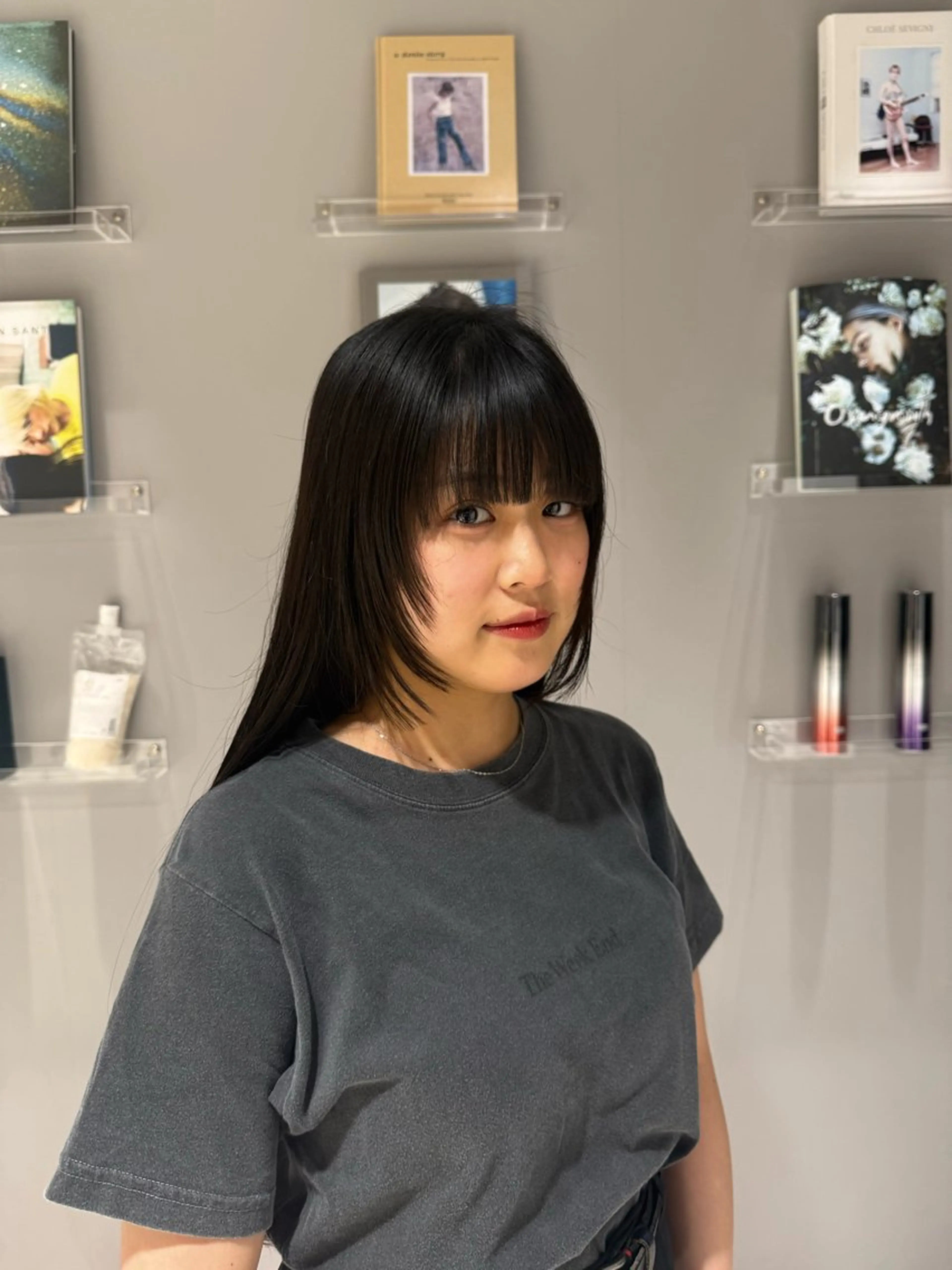 ロング カラー レイヤーカット ロング Harris　表参道・外苑前・青山　表参道本店所属・艶カラー/ハイトーン /アレンジ/meiのヘアスタイル