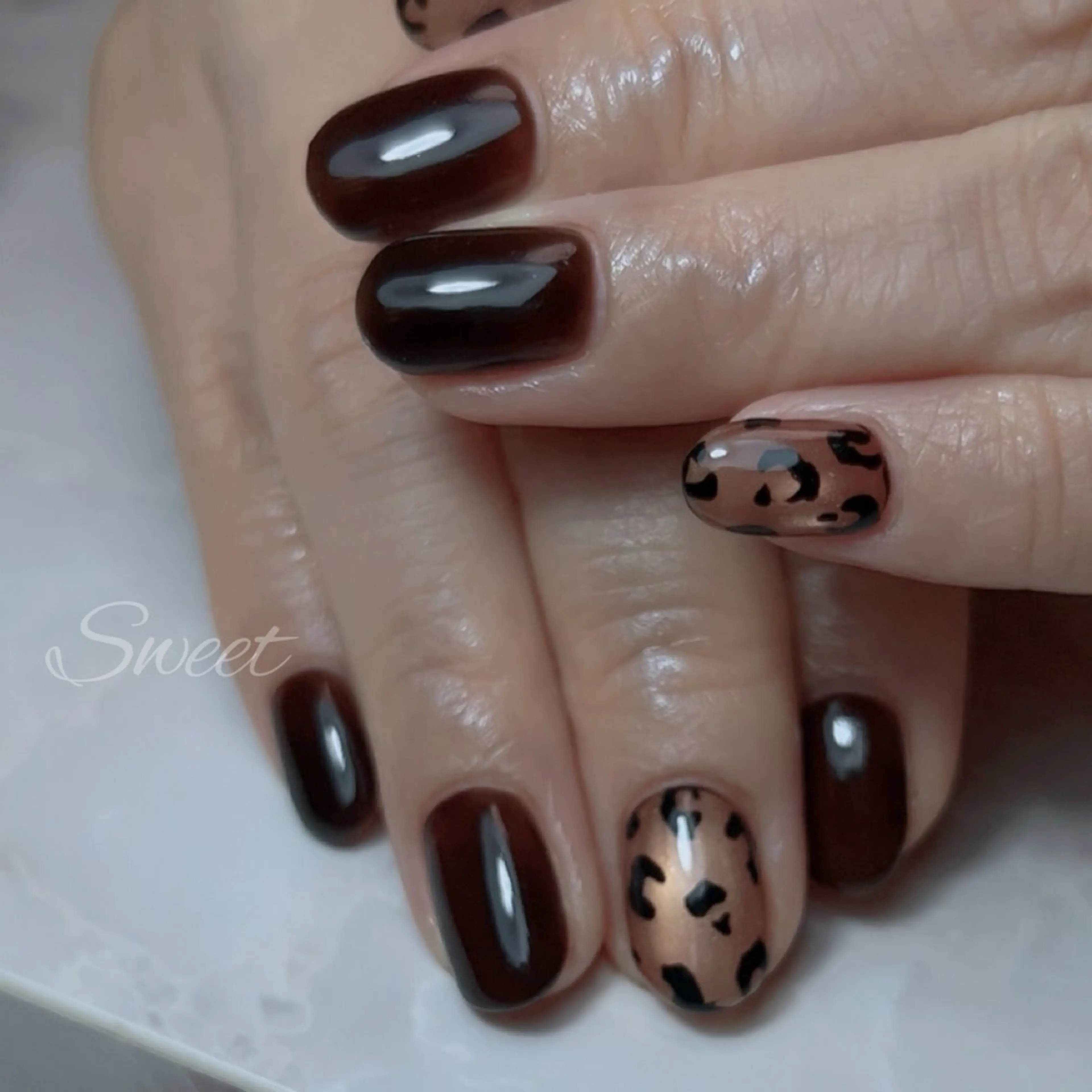 ネイル ハンドネイル sweet 仲野陽子のネイルデザイン