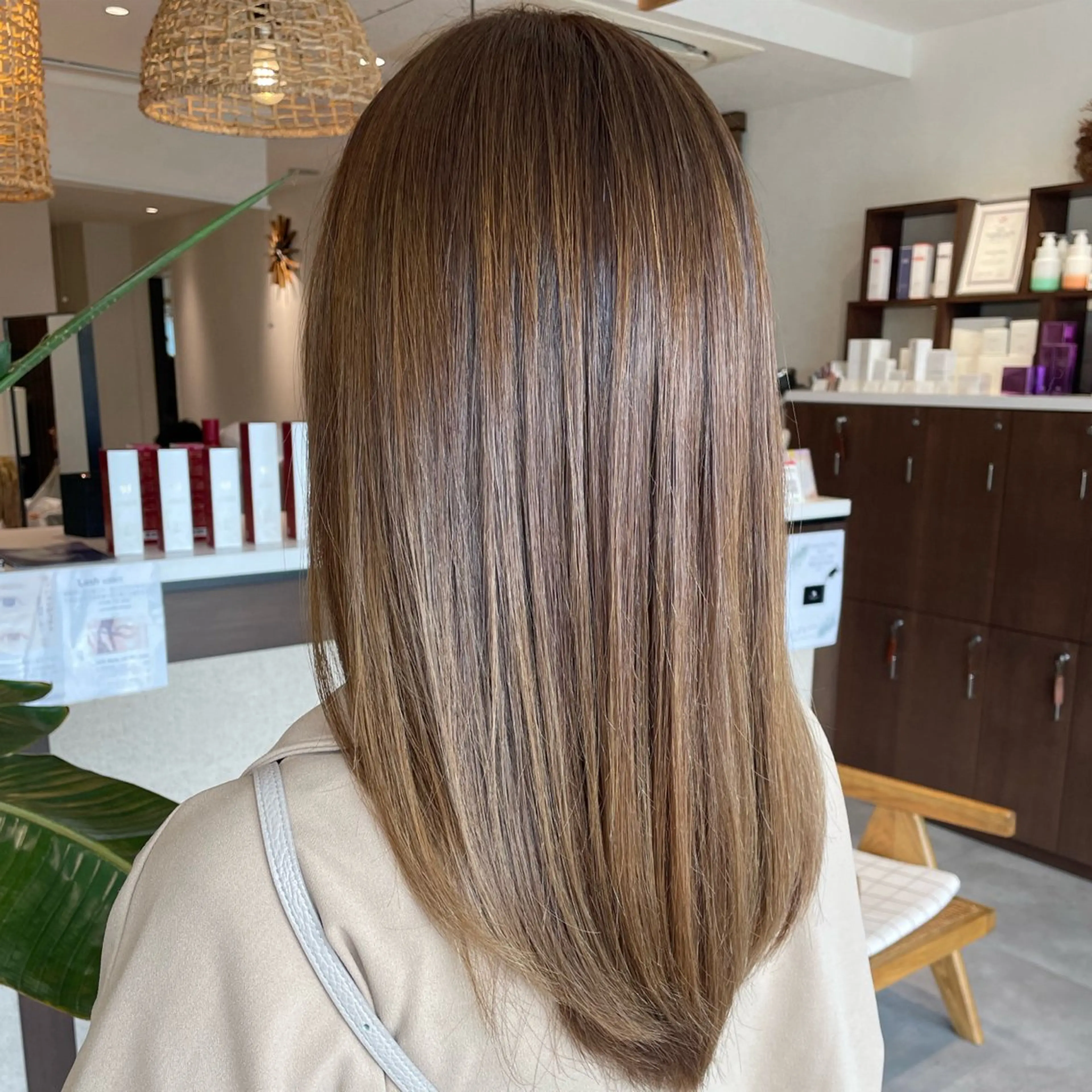 ロング カラー ヘアカラー 高木 櫻のヘアスタイル