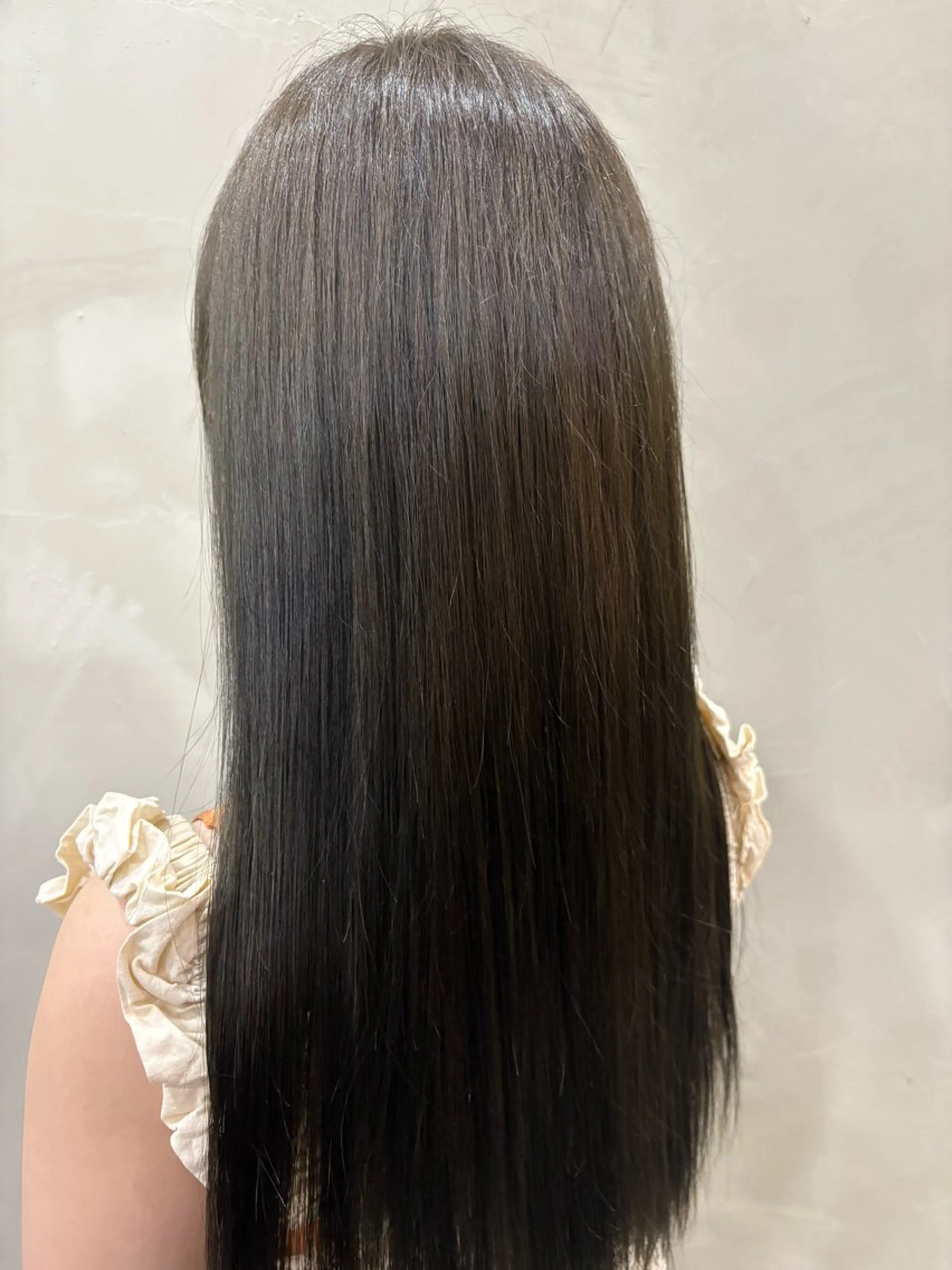 カラー オレンジ ヘアカラー トリートメント la  fith  hair  too.倉敷店所属・かわうち れなのヘアスタイル