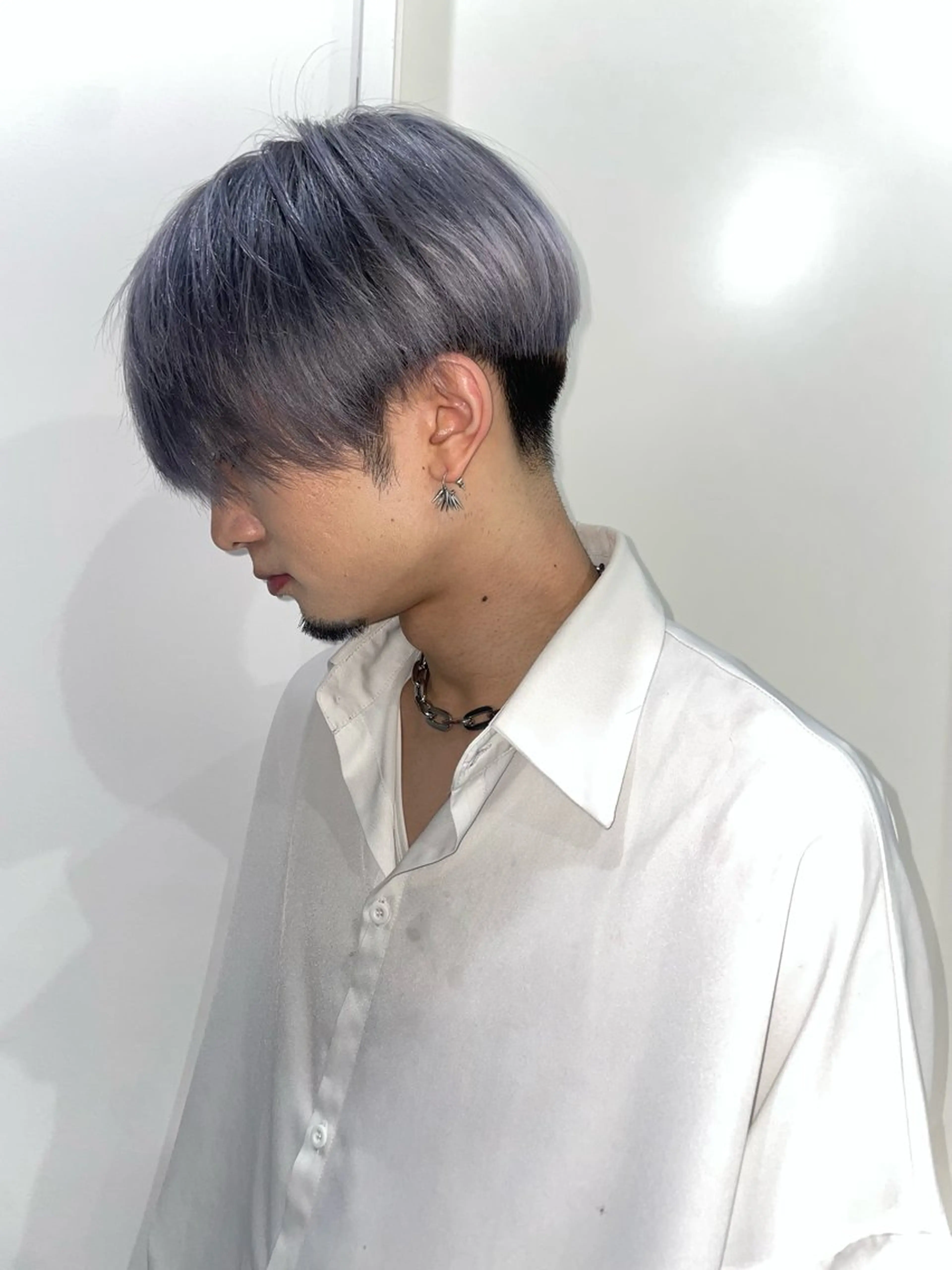 ショート 韓国風ヘア カット ヘアカラー 🍭ハイトーン/ デザインカラー🦄のヘアスタイル