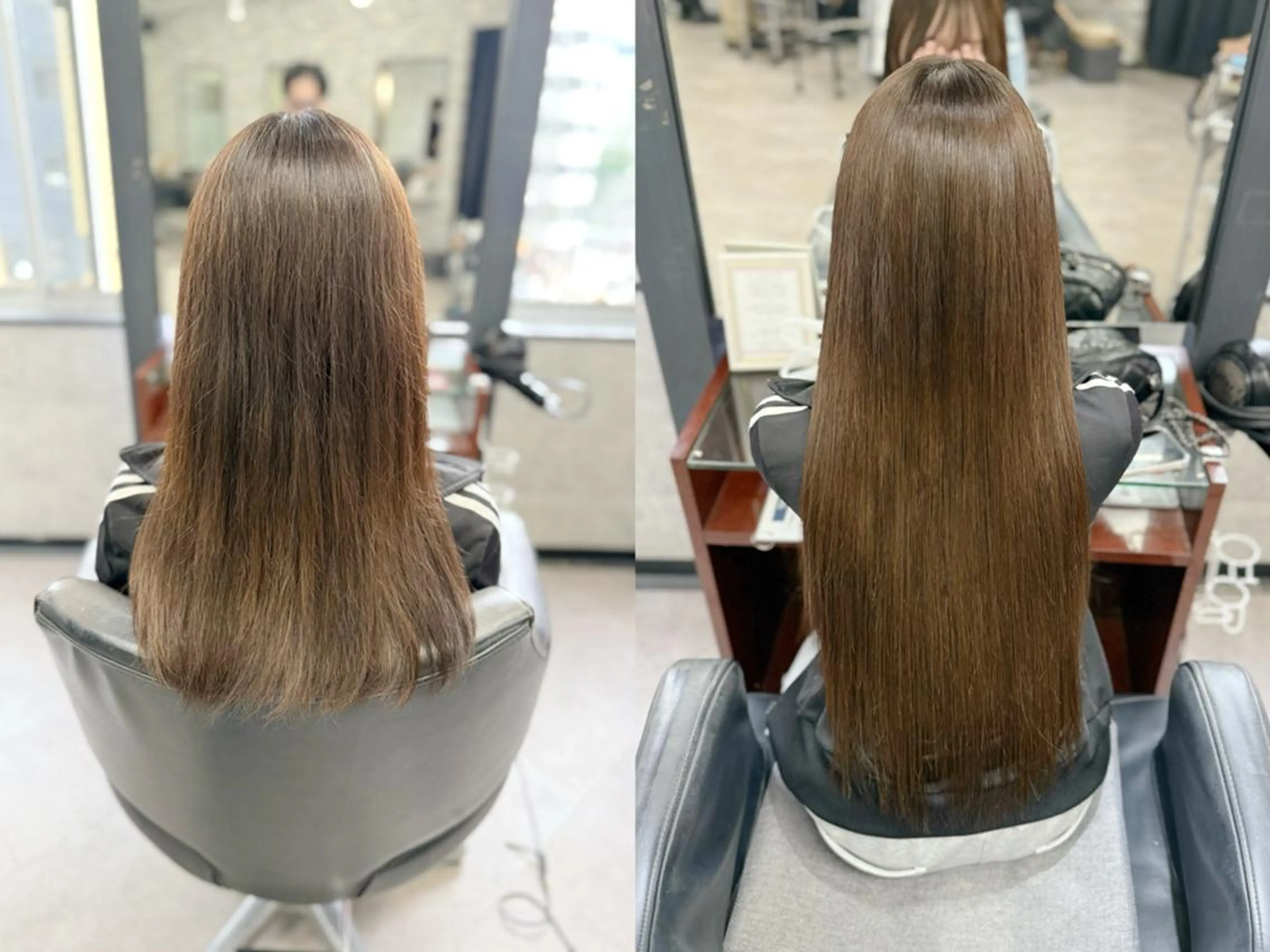 ロング 💎馴染むエクステ ×カラーTOMO💎のヘアスタイル