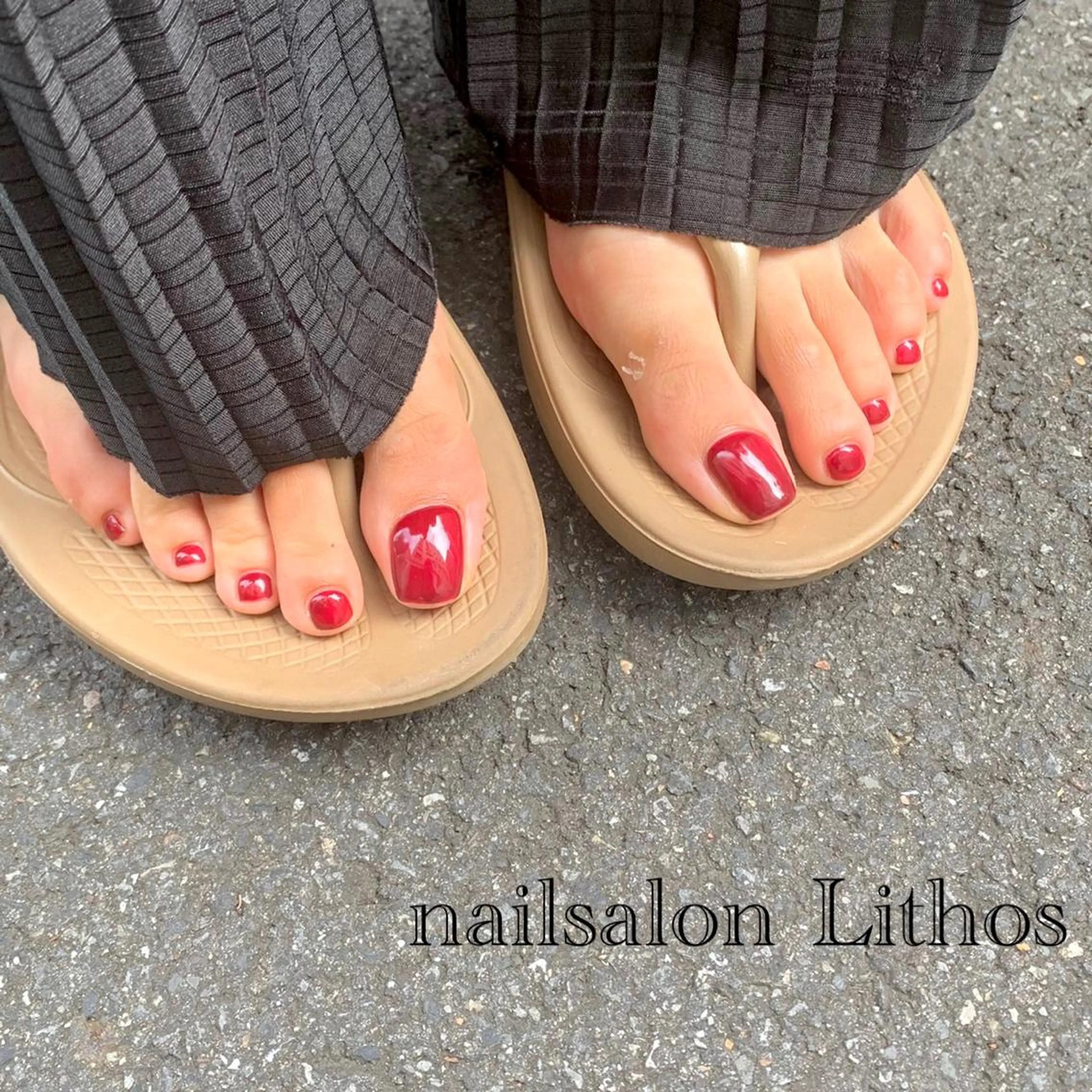 ネイル ハンドネイル フットネイル nailsalon Lithos所属・nailsalon Recontreのネイルデザイン