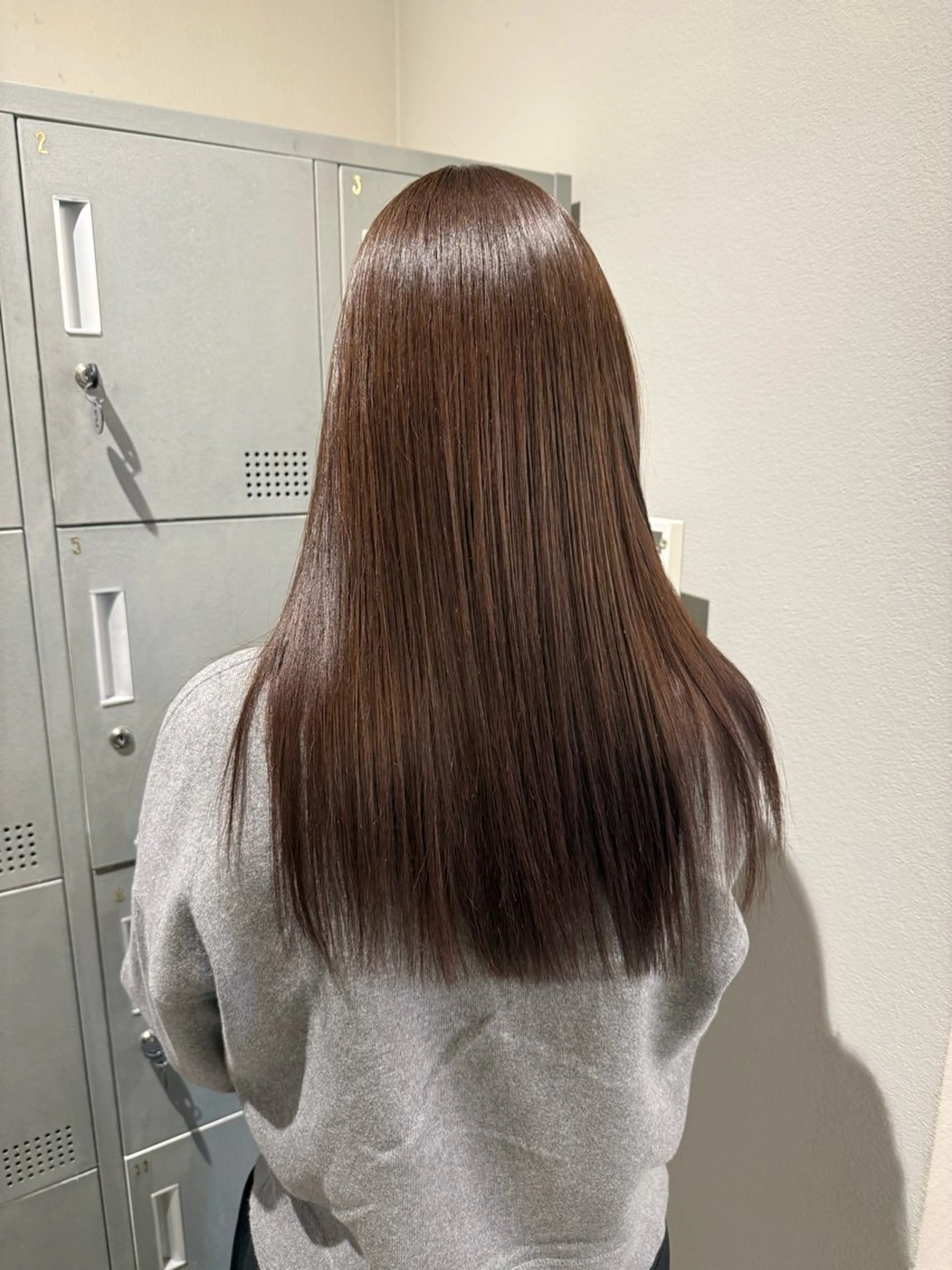 セミロング カラー カット ヘアカラー ブリーチ/アレンジ 天満/chihiroのヘアスタイル