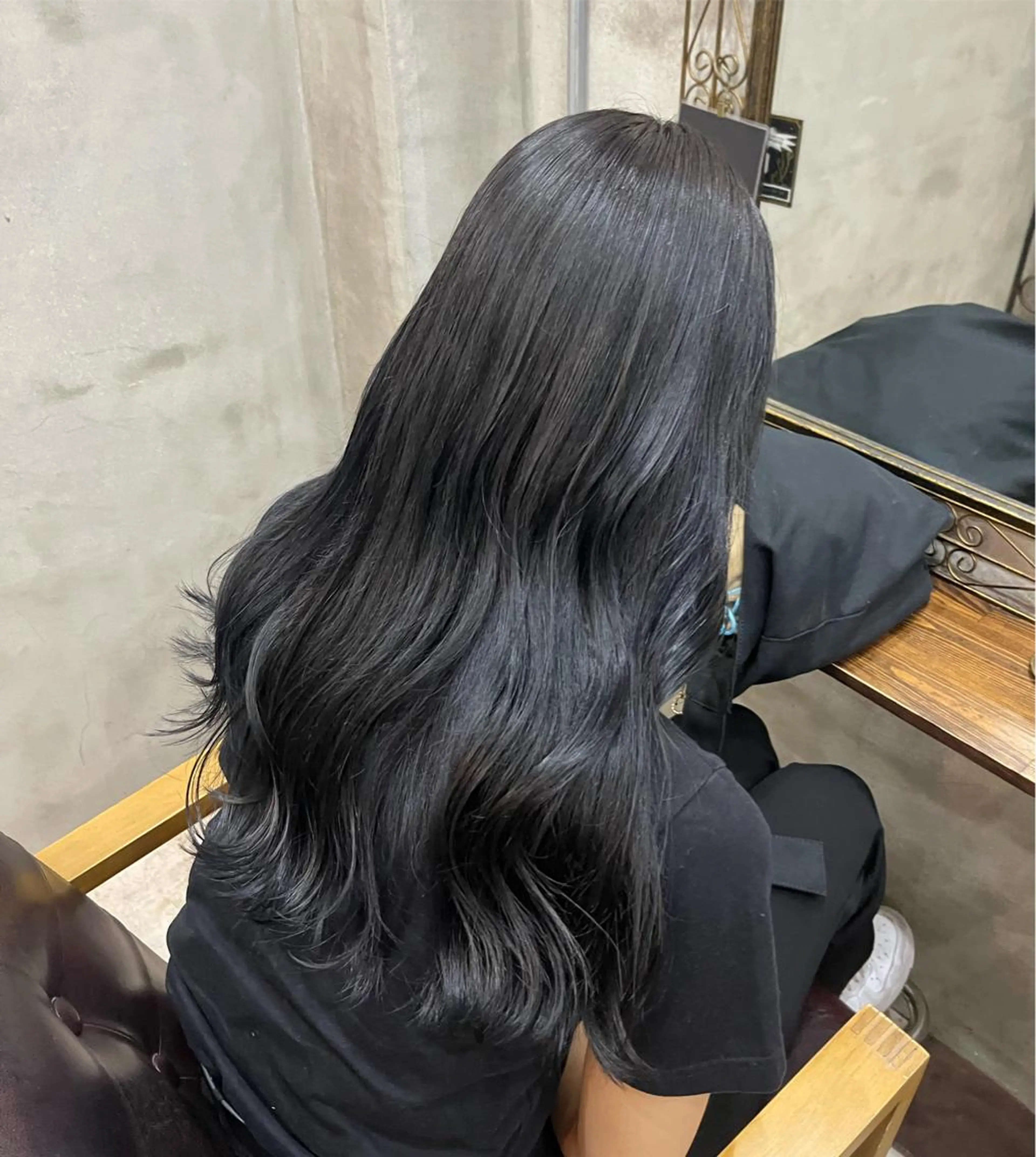 🩵艶カラー🩵ワンカラー + 3STEPトリートメントの写真