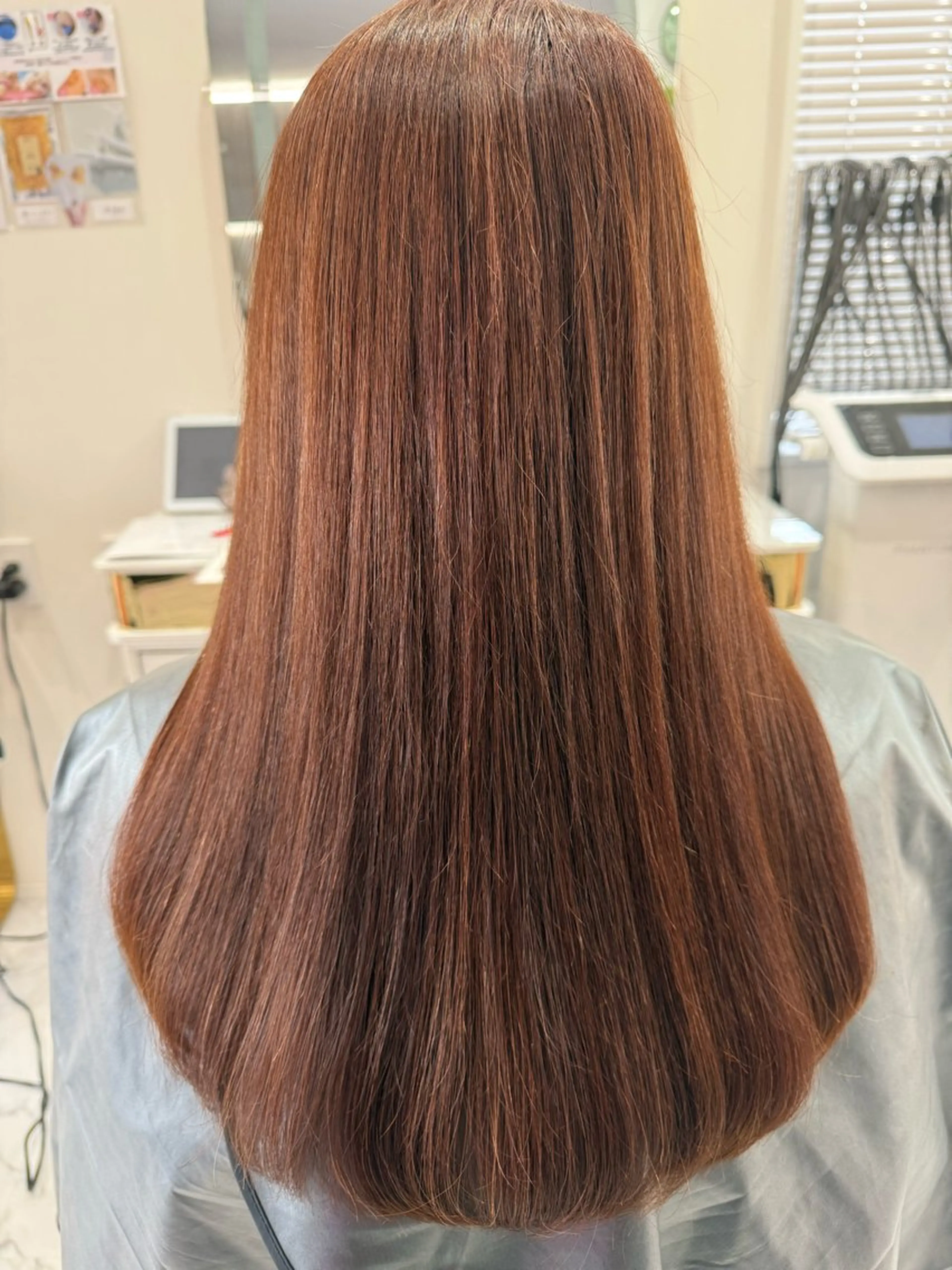 似合わせカット＋白髪抑制エイジングカラー＋髪質改善トリートメントの写真