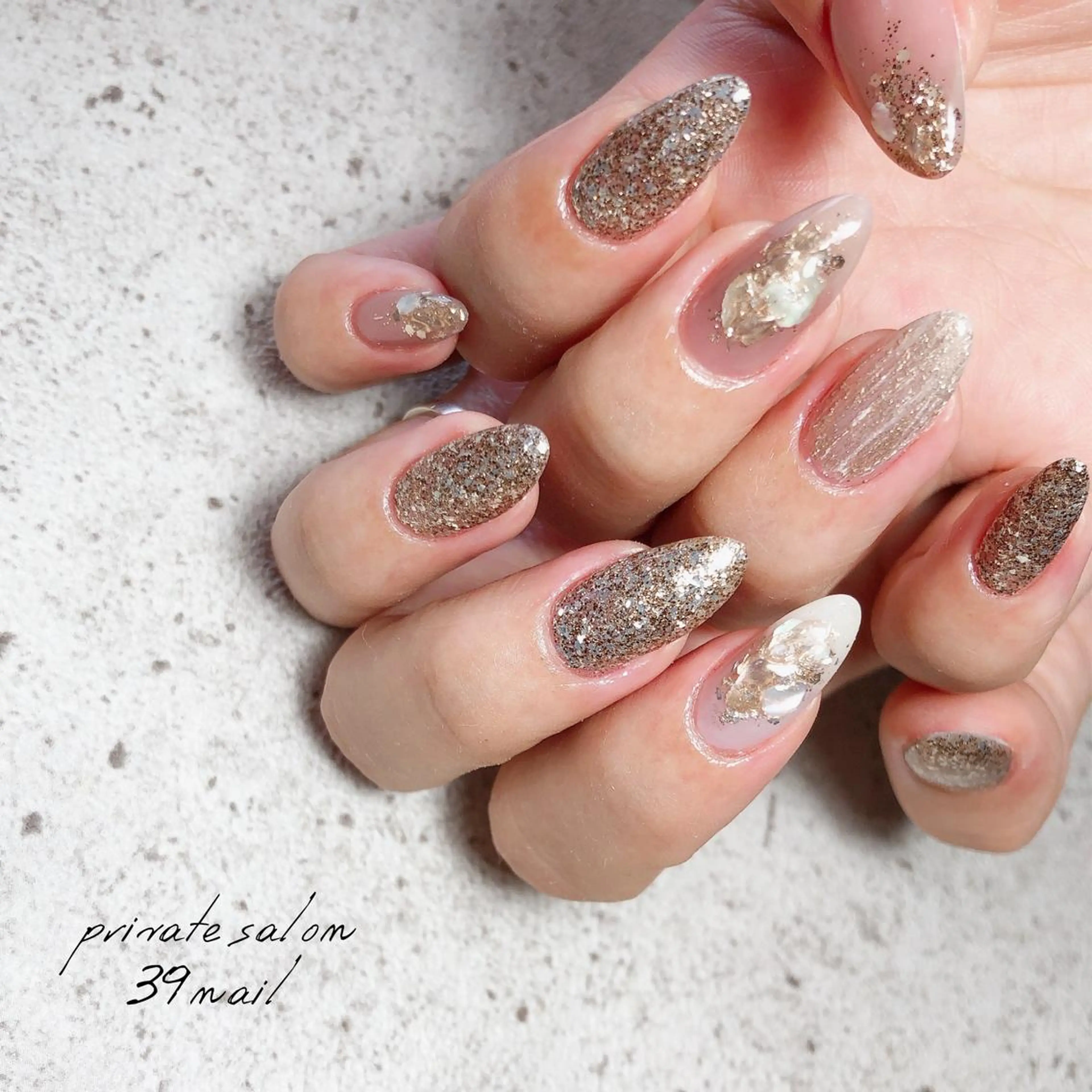 ミディアム ネイル 京橋 【39nail】のネイルデザイン