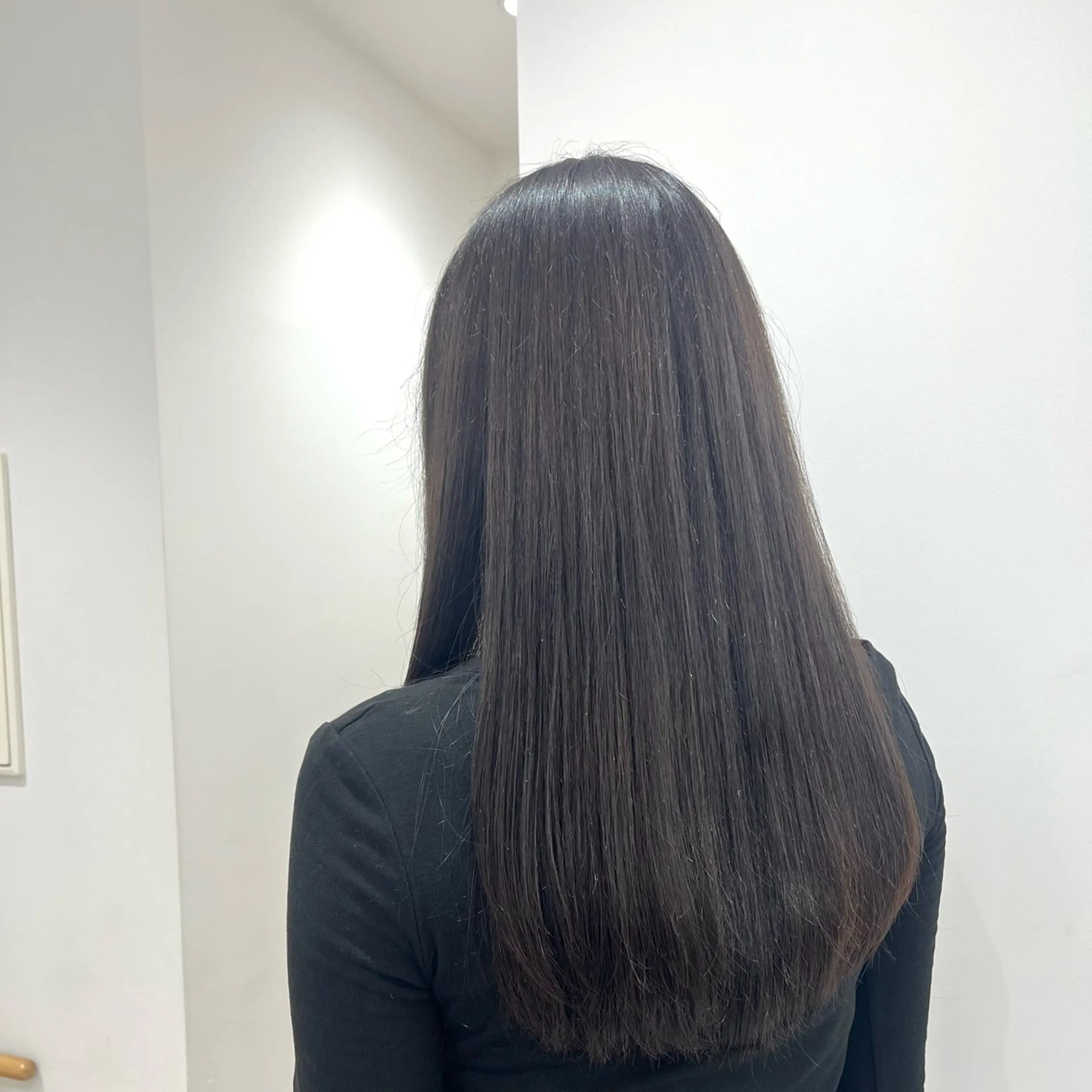 【 就活応援🧊透明感のある暗髪 】N.カラー➕ケラトリートメントの写真