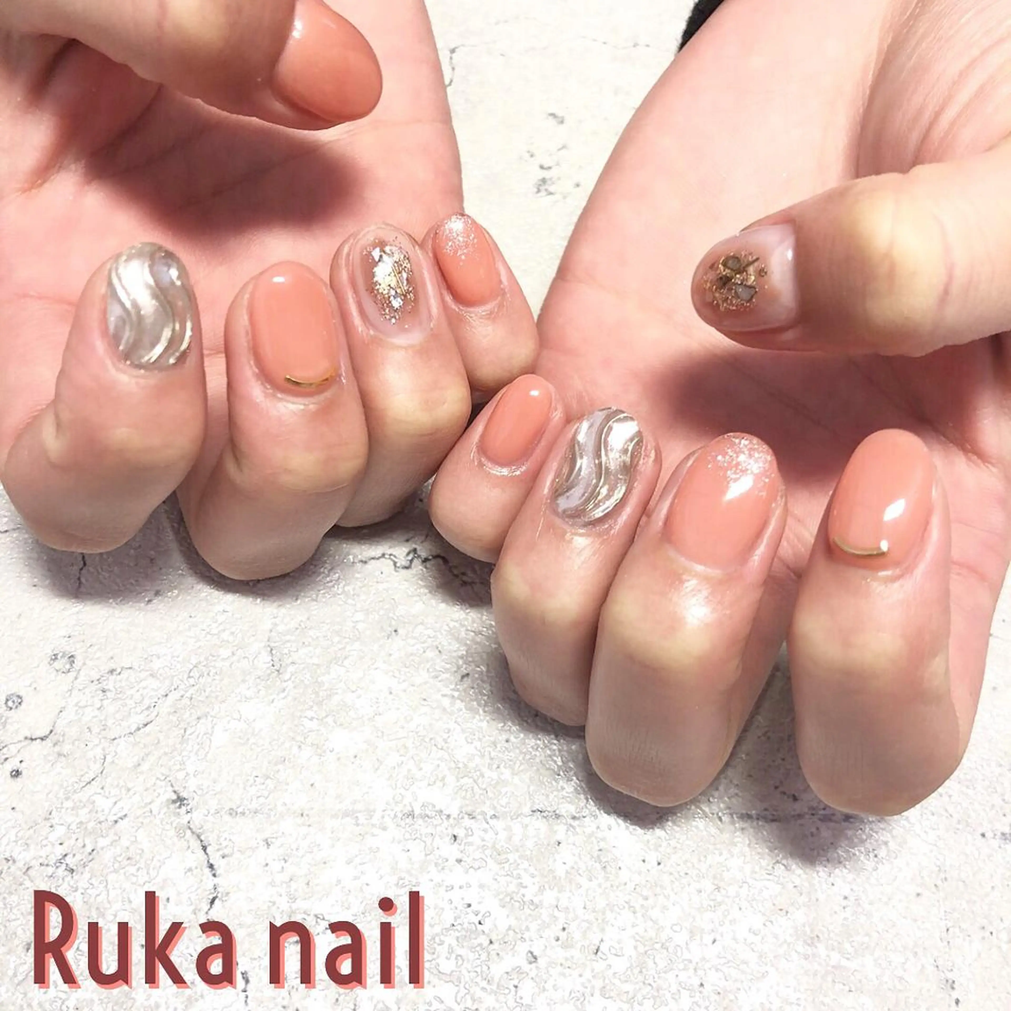 ネイル 丸川 遥のネイルデザイン