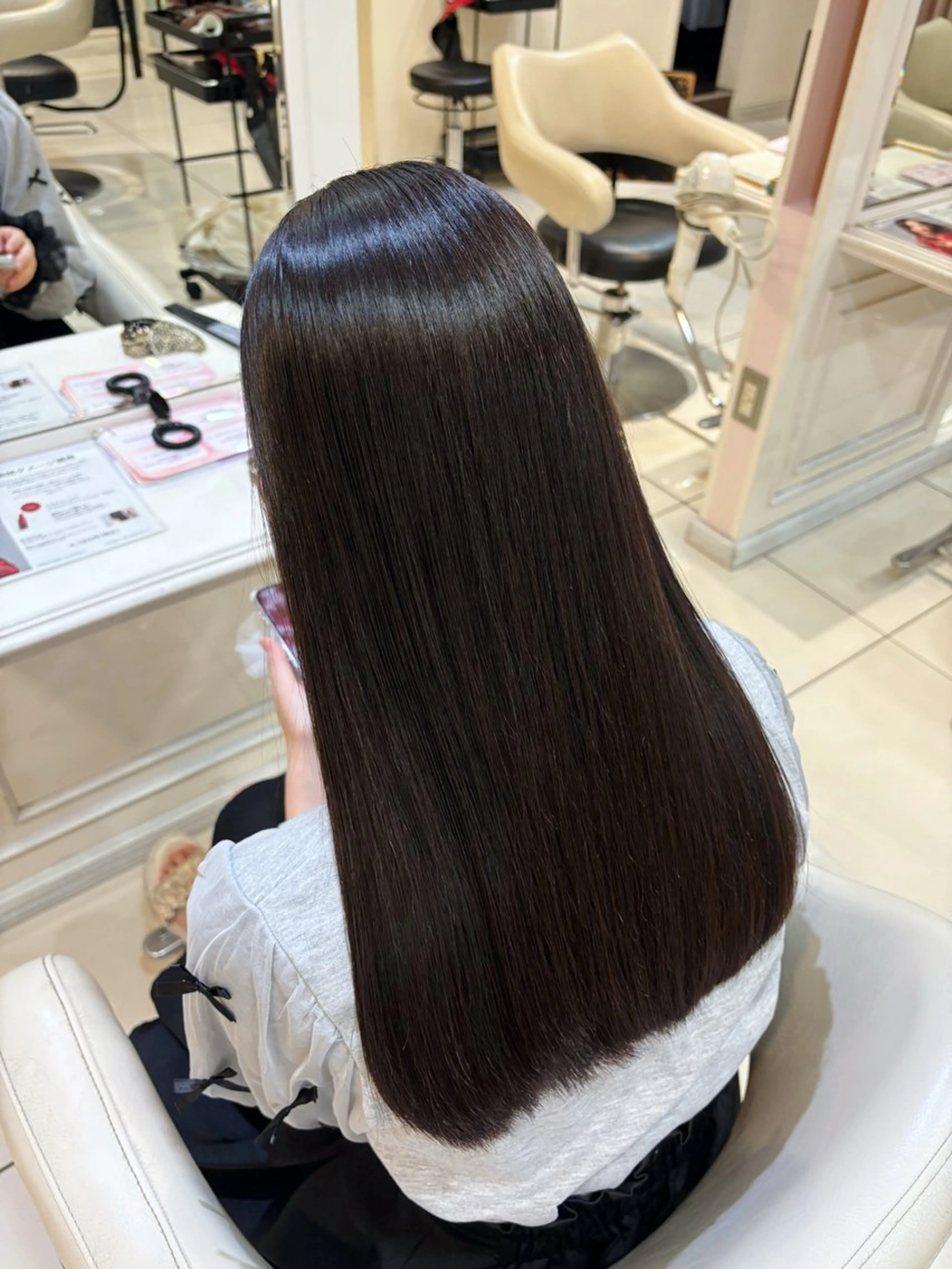 ロング 縮毛矯正 カット 縮毛矯正 トリートメント 高橋 佑のヘアスタイル