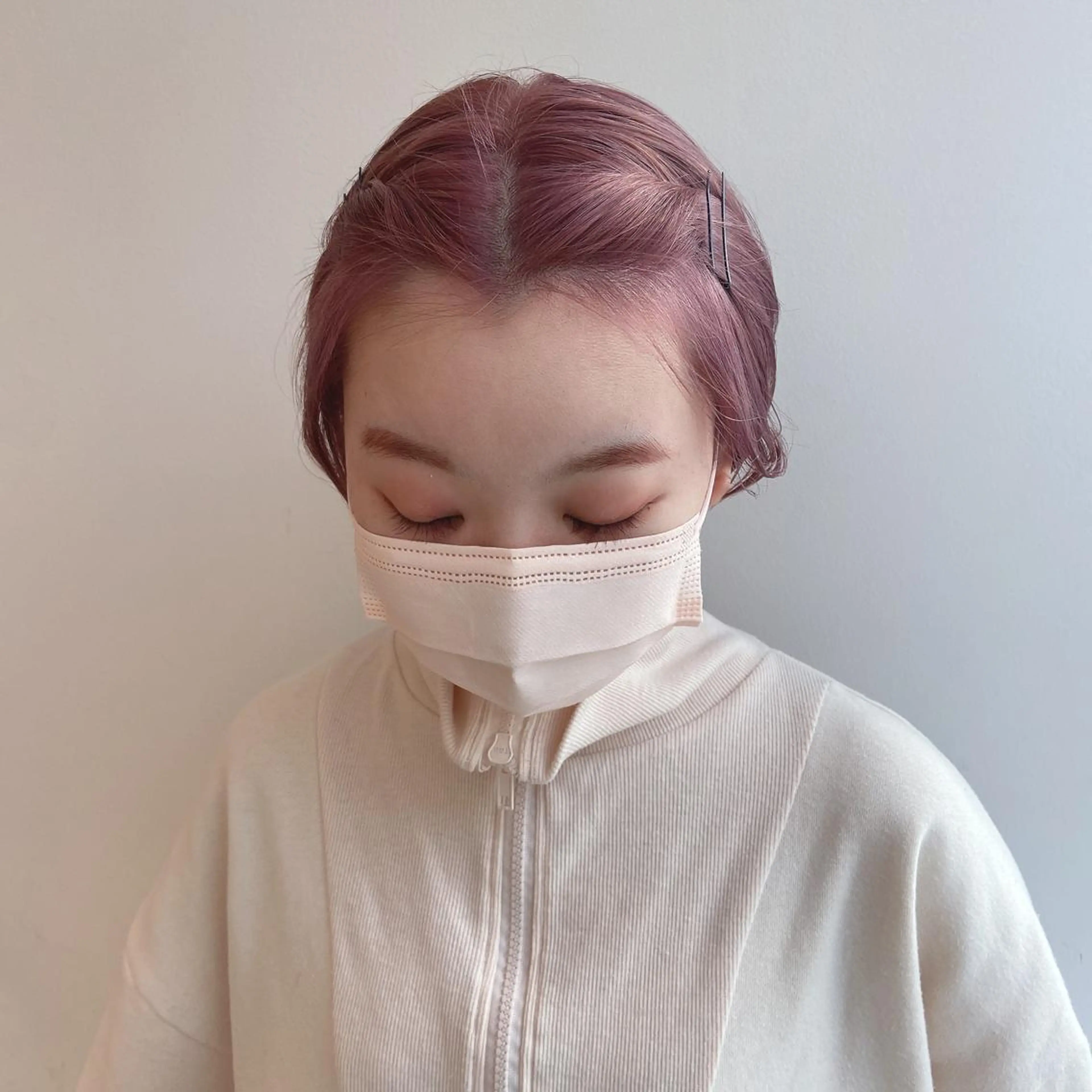 ショート カラー ヘアアレンジ Rinon所属・沖 真琴のヘアスタイル