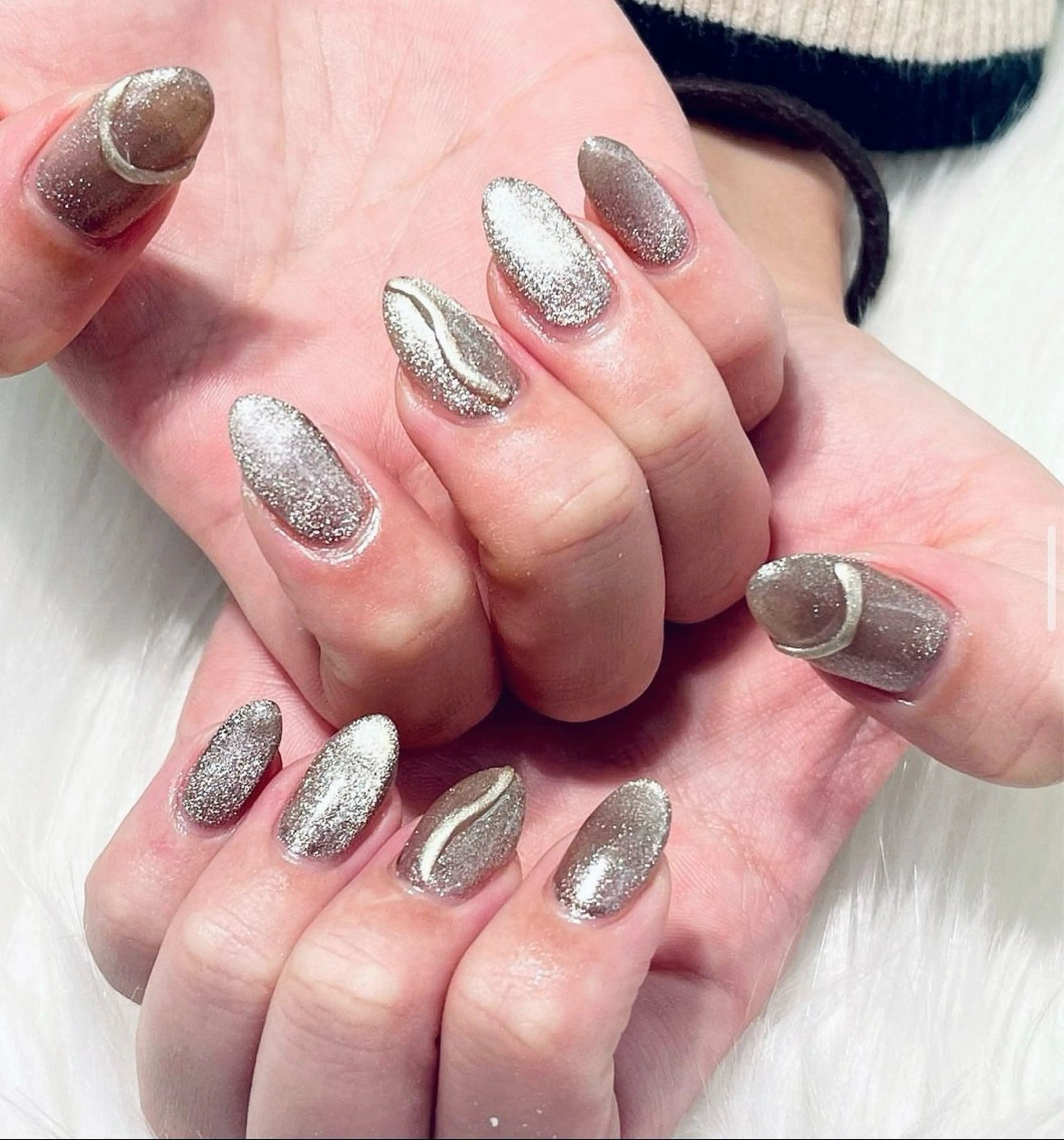 【1ヶ月以内の再来店】自店付け替えオフ無料✨定額ハンドジェルネイルの写真