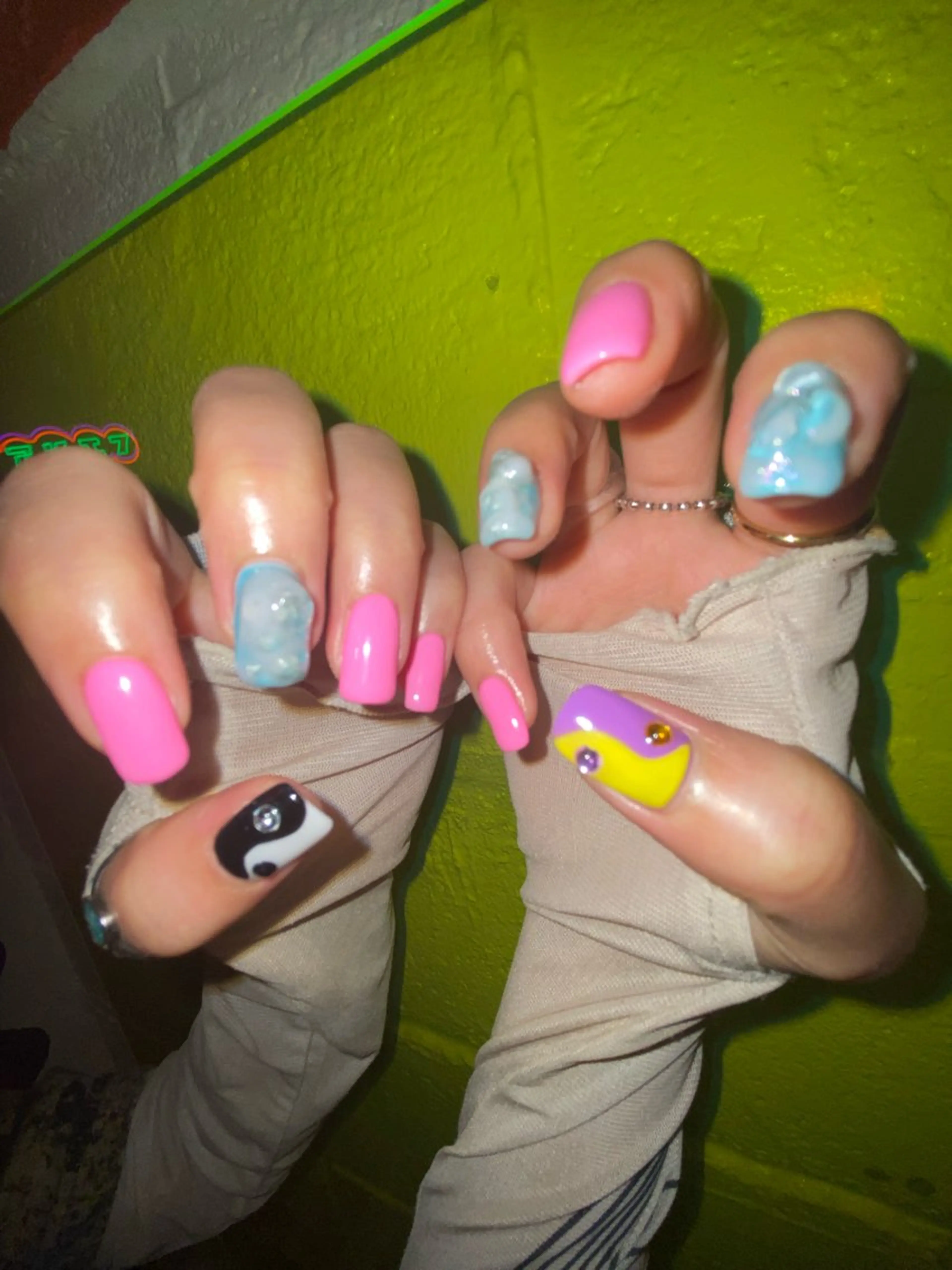 ネイル .unff所属・hana (..)個 性派/メンズネイル◎のネイルデザイン