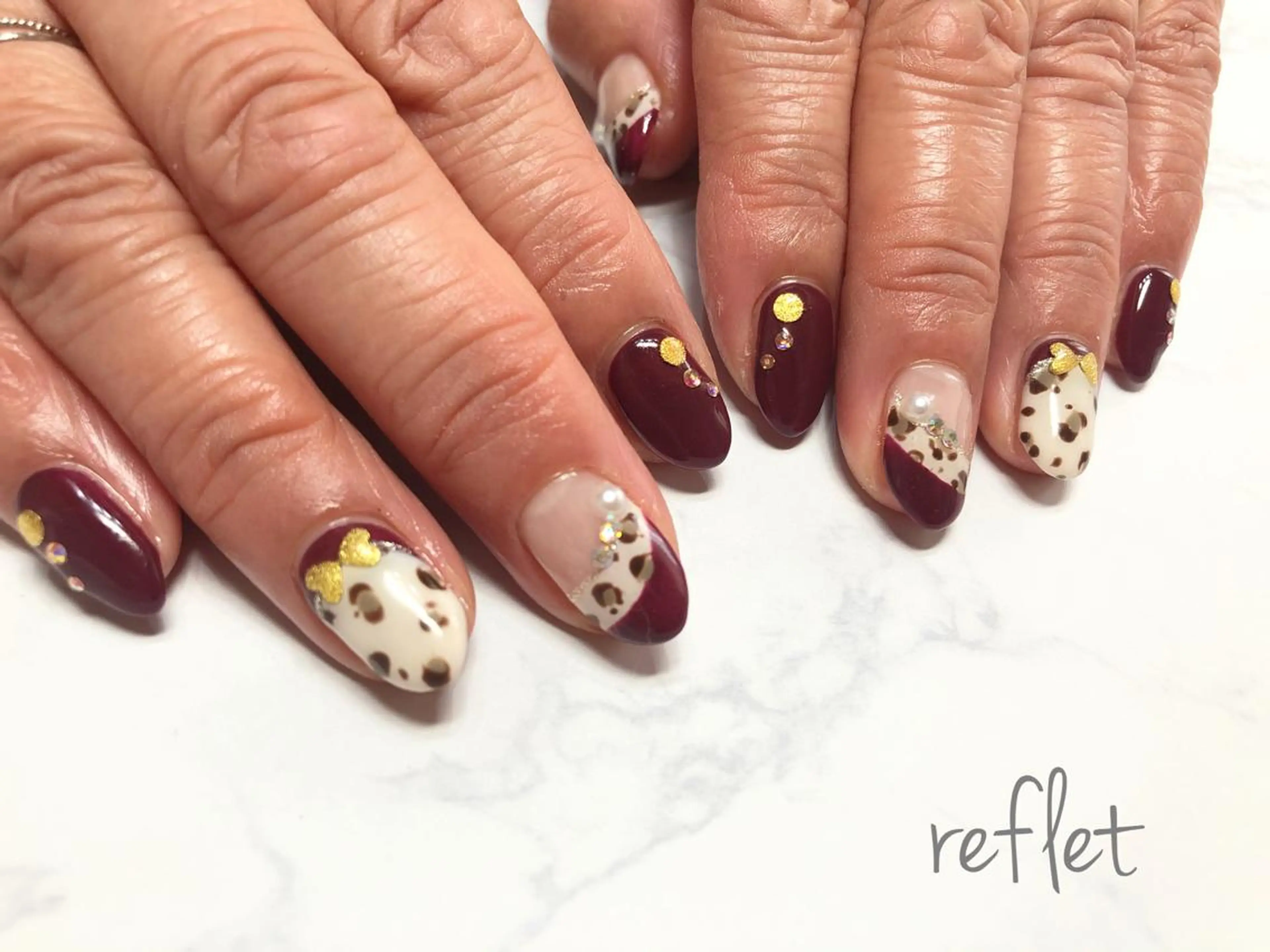 ネイル ハンドネイル reflet nailのネイルデザイン