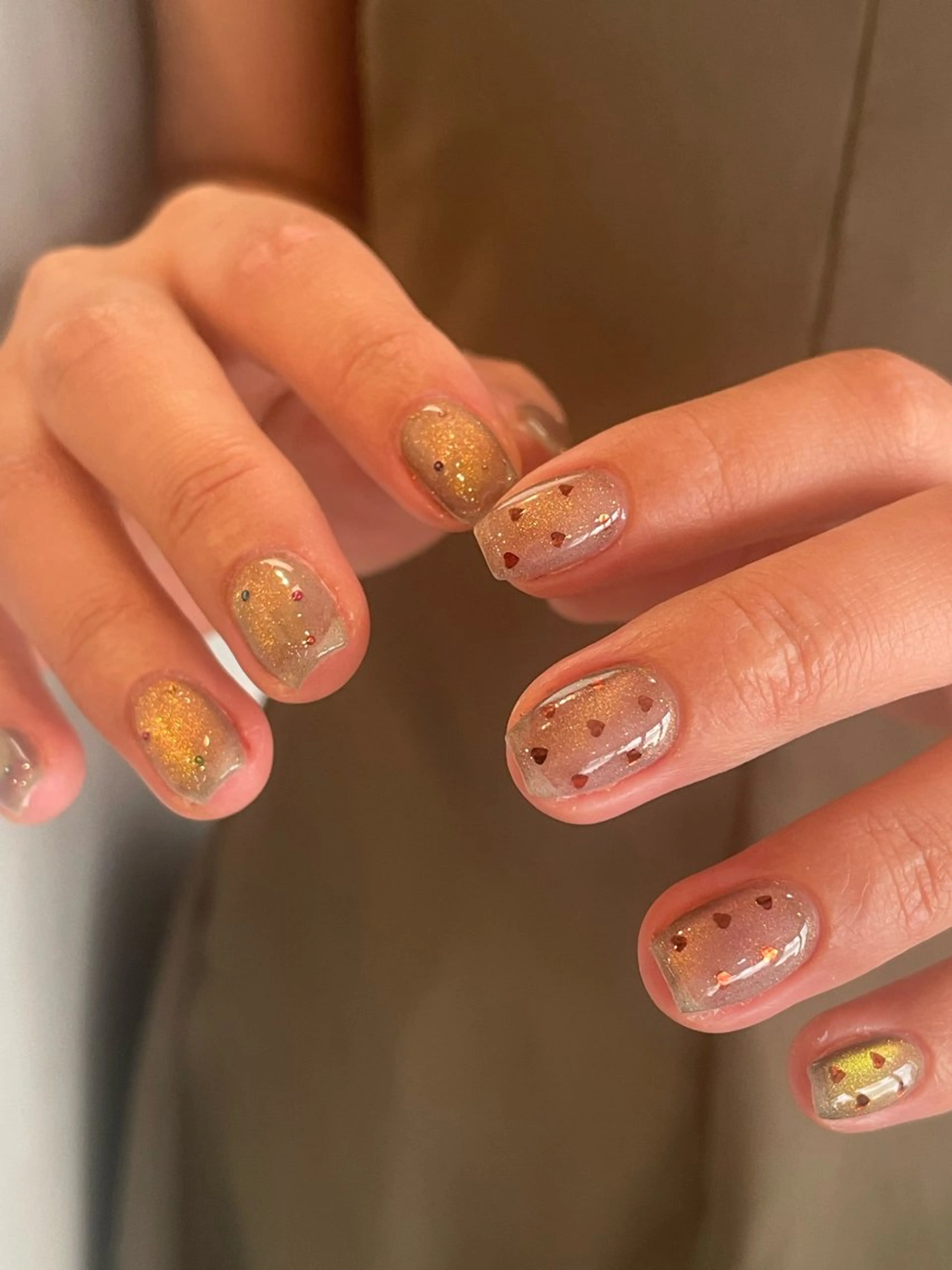 ネイル ハート ハンドネイル Nail salon Relum所属・小林 珠莉のネイルデザイン