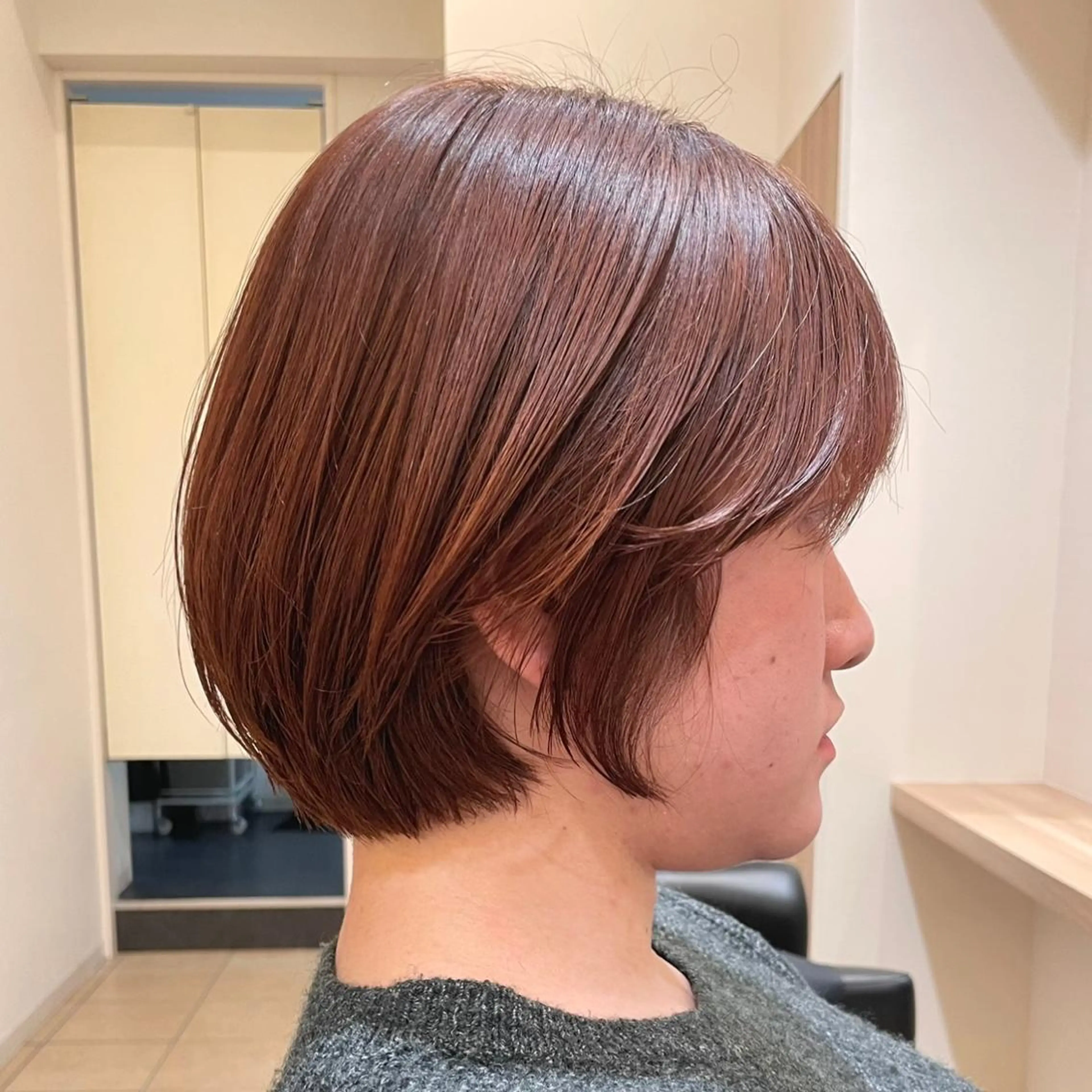 ショート カラー GO TODAY シェアサロン 原宿Verno店所属・ブリーチ/髪質改善/ ボブ特化/よしきのヘアスタイル