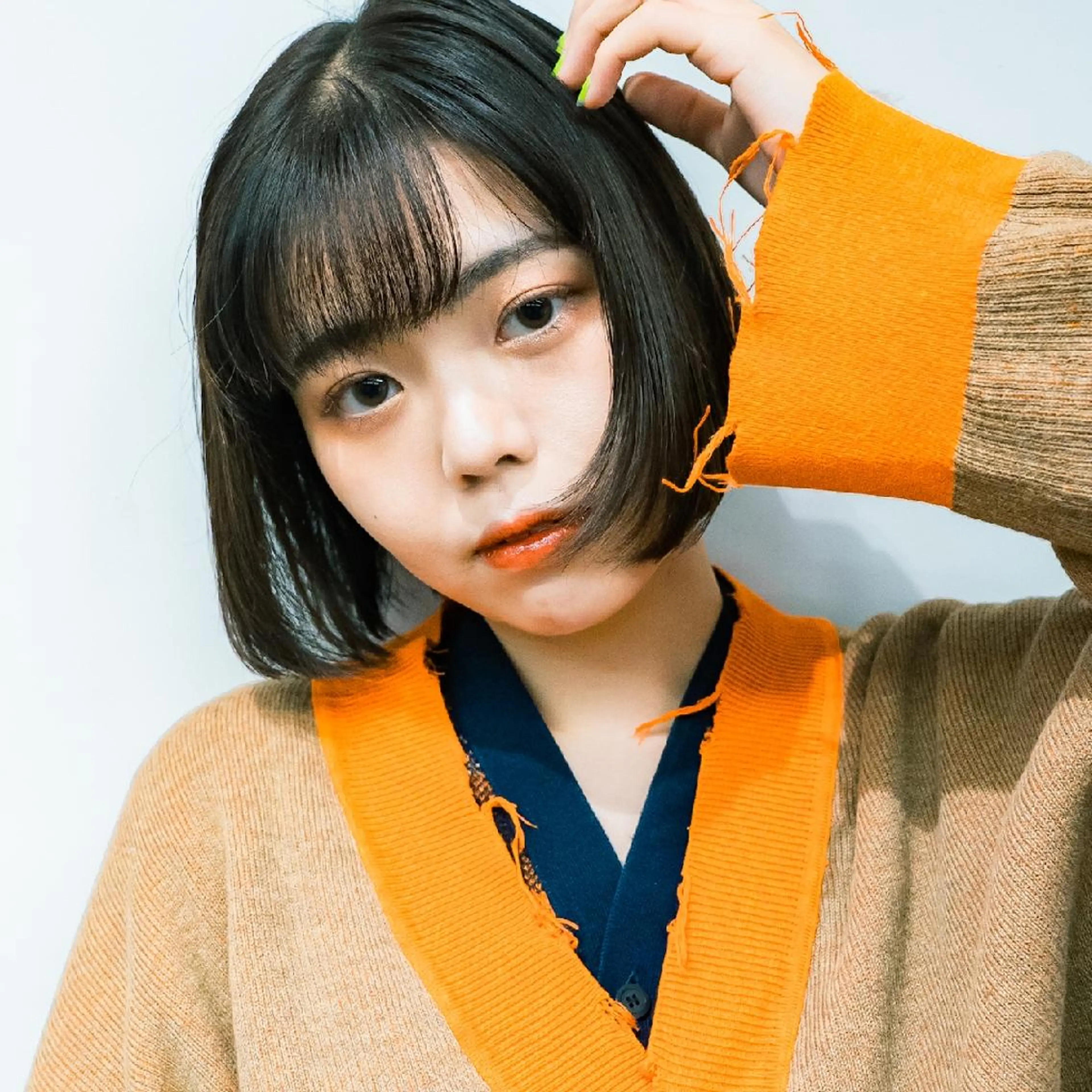 ショート ボブ カット 縮毛矯正 トリートメント 天王寺髪質改善なら よしみさん✨のヘアスタイル