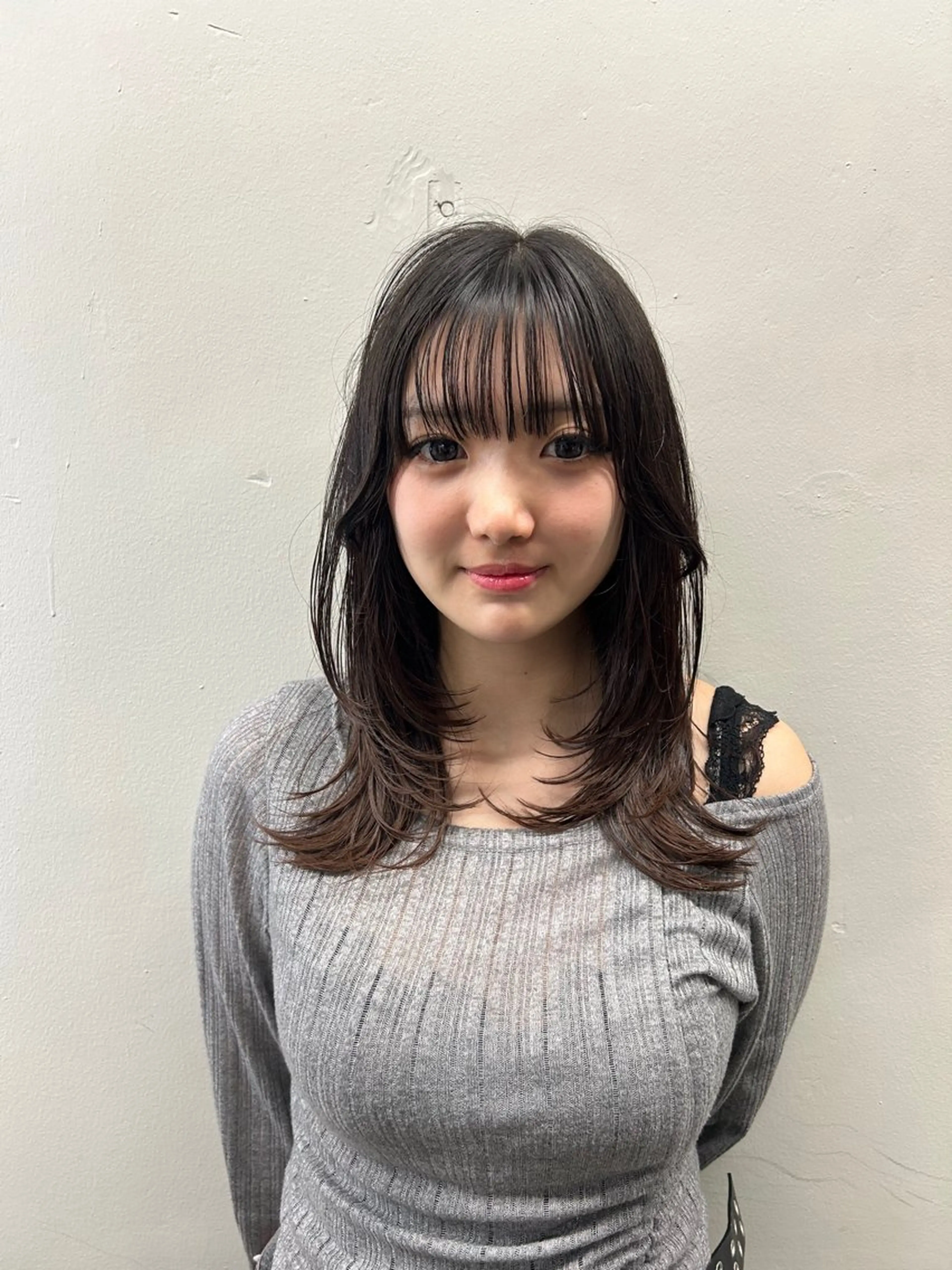 セミロング トリートメント 【 pia 】 とものヘアスタイル