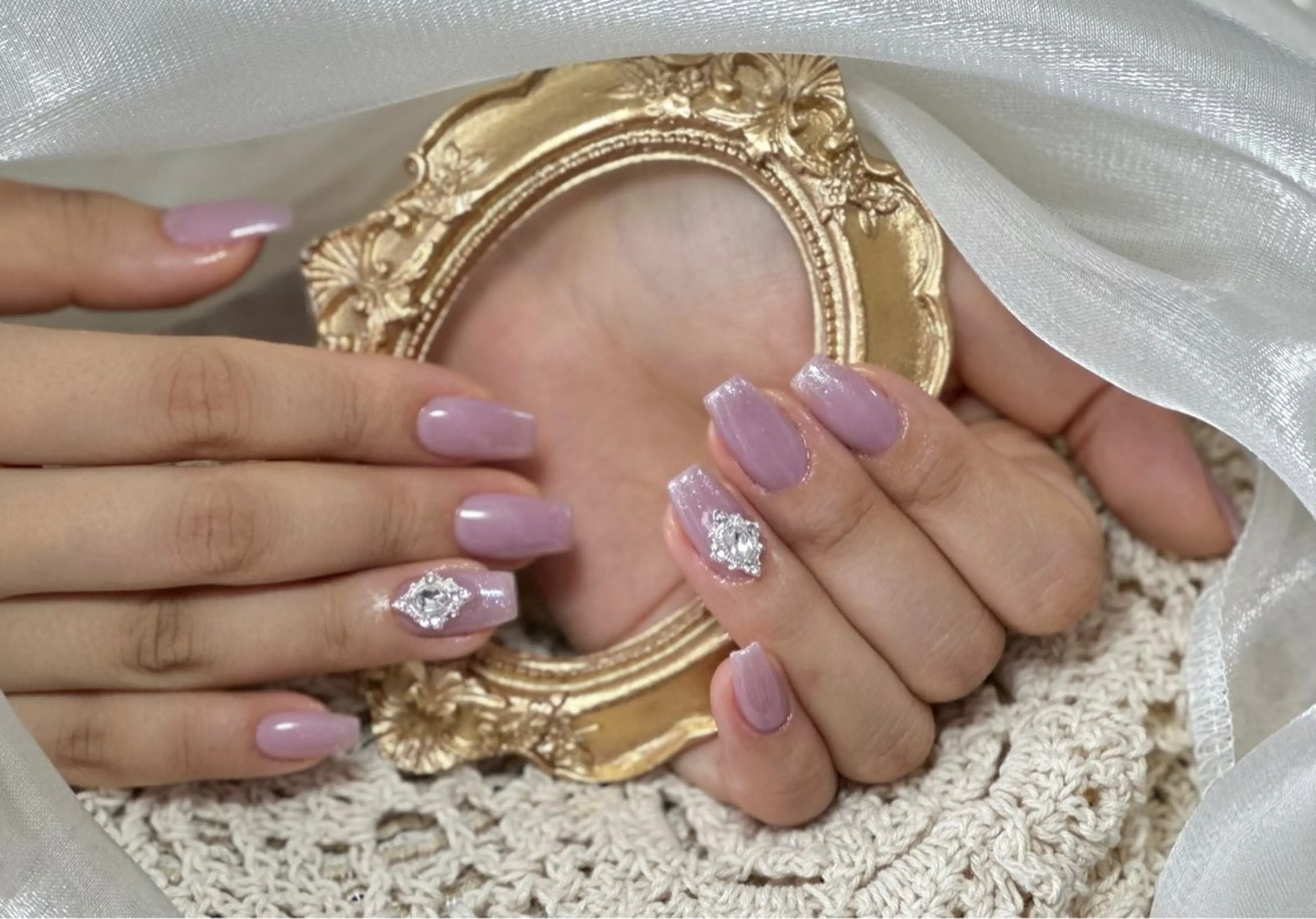 ネイル 長さ出し フラッシュネイル フットネイル ジェルネイル マグネットネイル YOIネイルサロン所属・YOINAIL ヨイネイルサロンのネイルデザイン