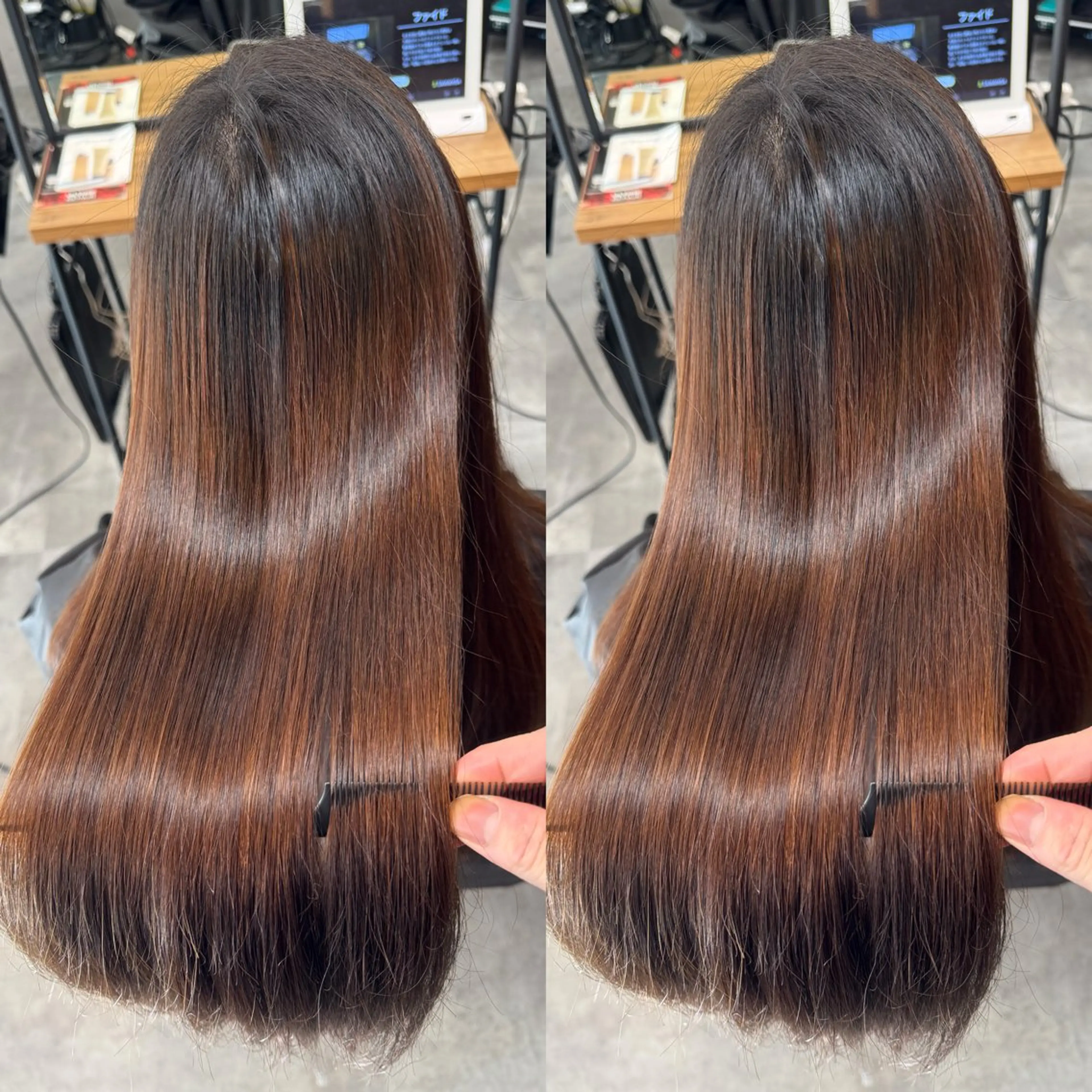 ロング 縮毛矯正 カット 縮毛矯正 トリートメント ANGELICA💎 ショウゴのヘアスタイル