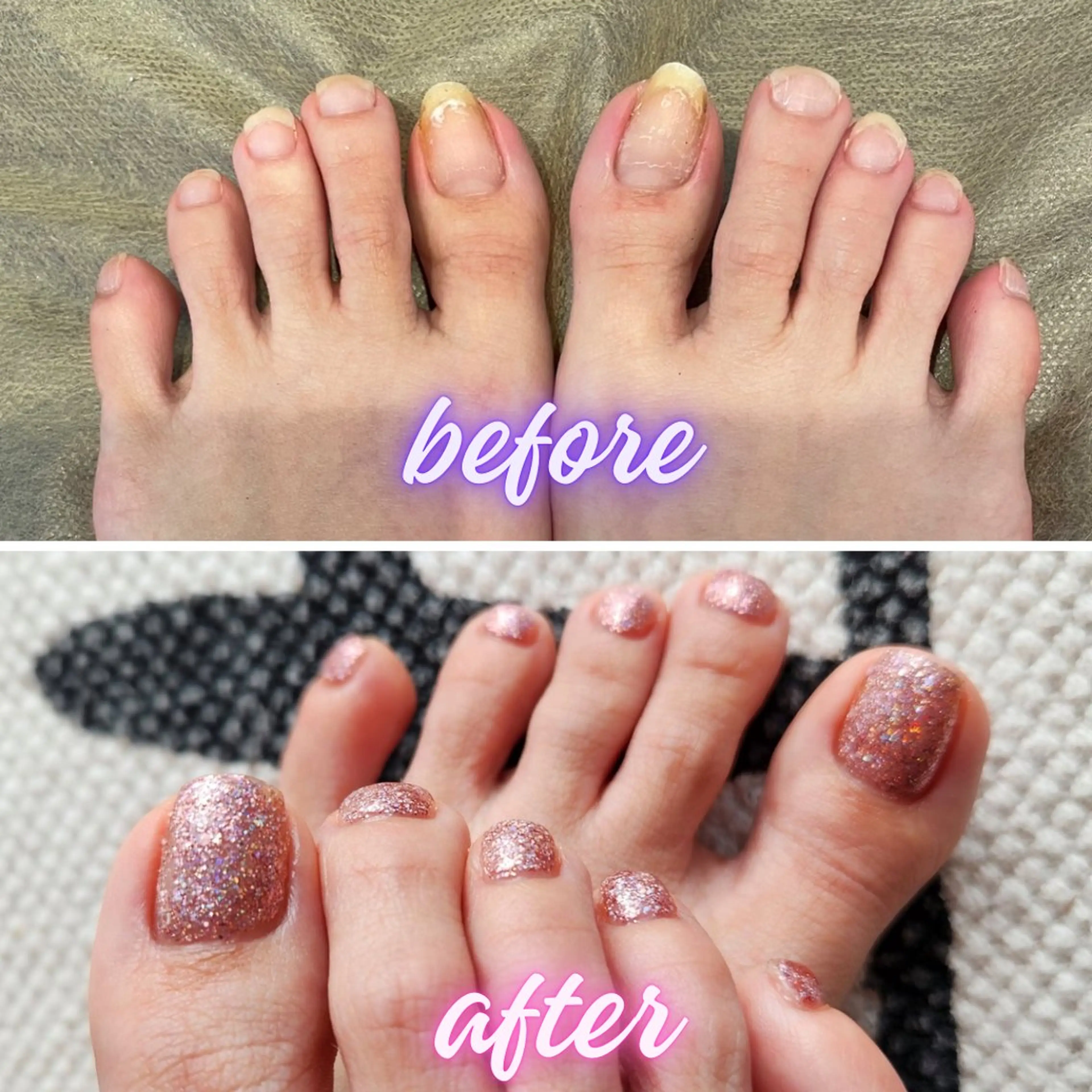 ネイル ラメ(グリッター) ピンク KAUI +所属・KAUI +🌺 Maiのエステ・リラクイメージ