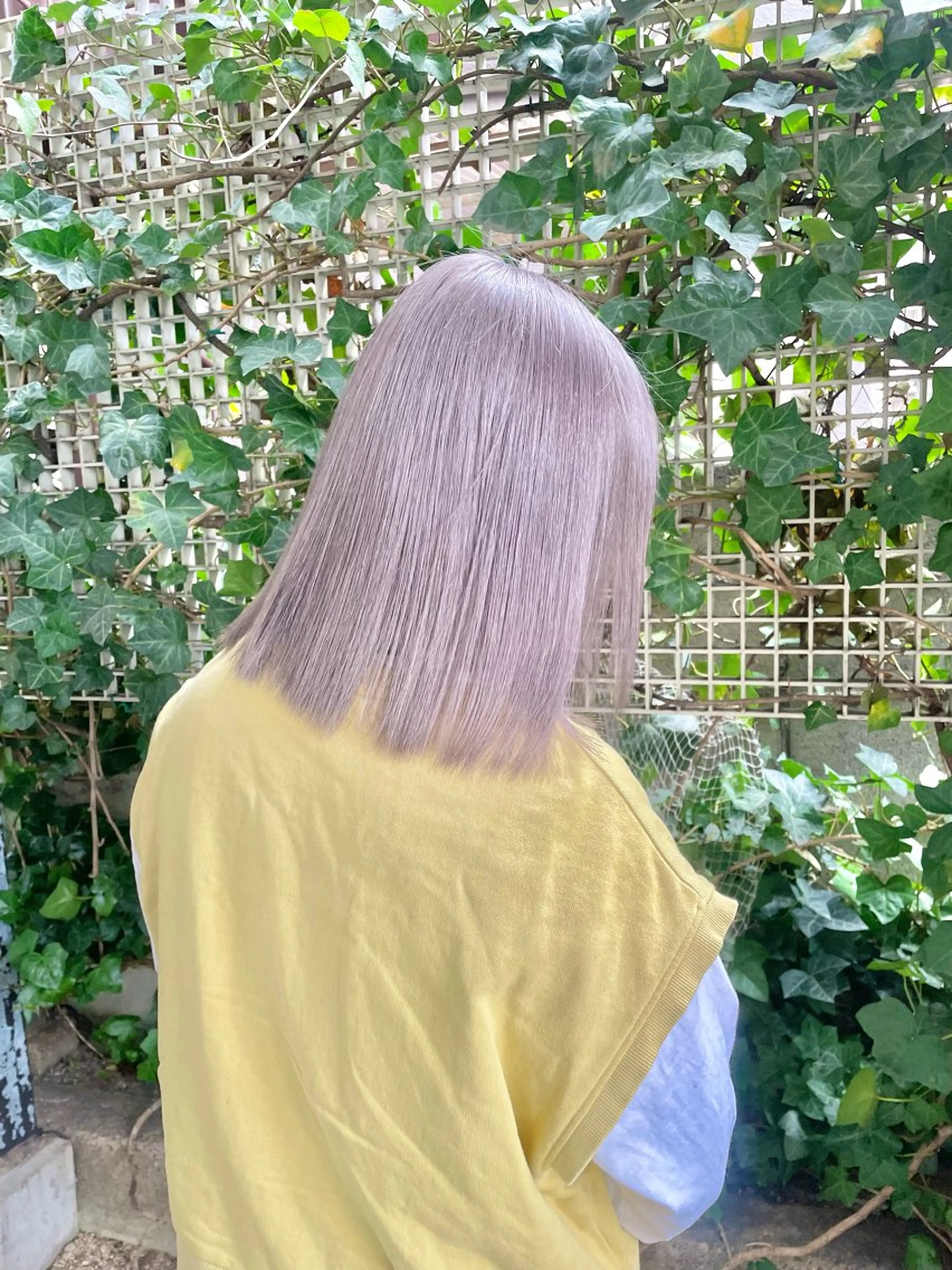 ミディアム ブリーチ指名 No１🏆RENのヘアスタイル