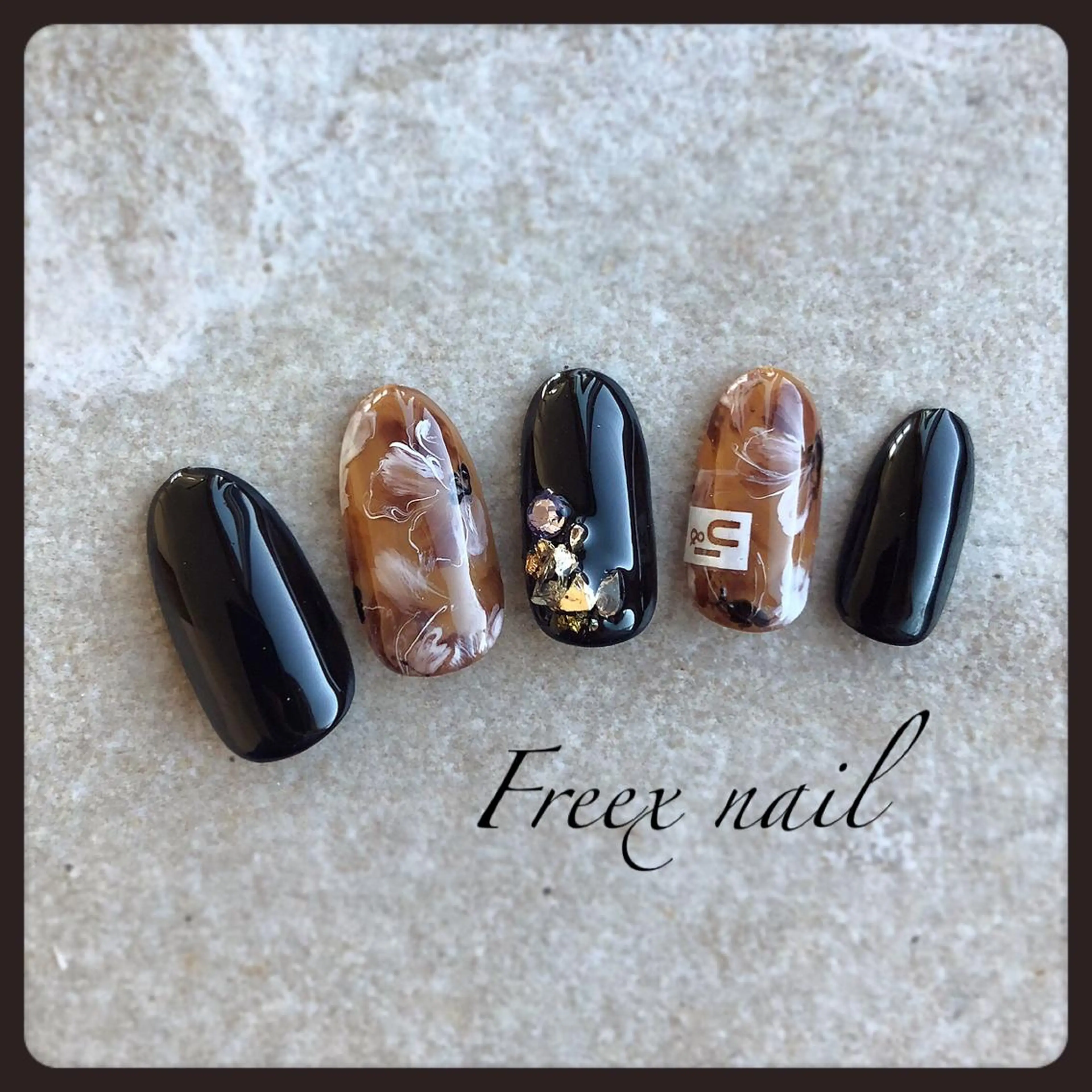 ネイル Freex nail所属・freex nail /ニュアンス/個性派のネイルデザイン